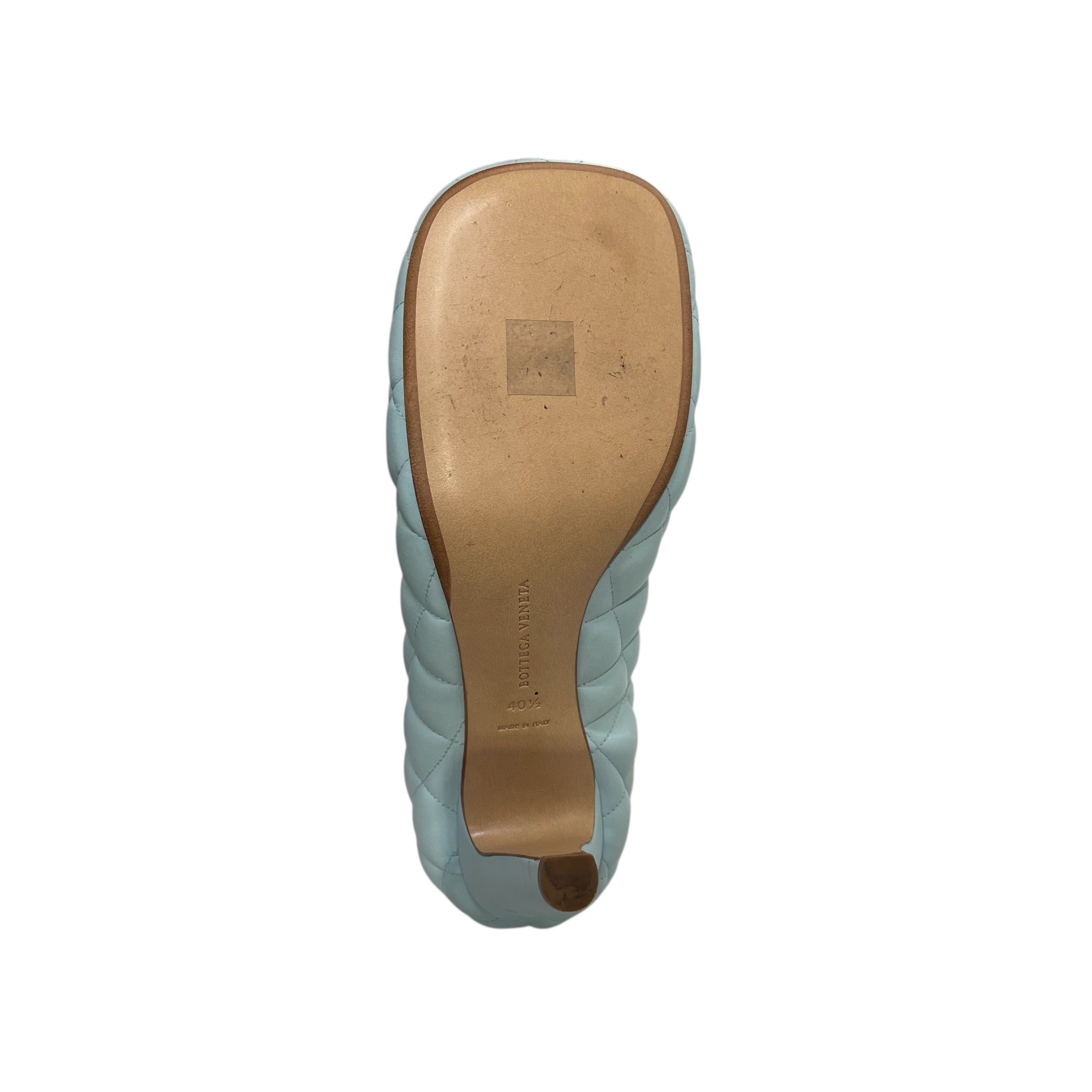 BOTTEGA VENETA/Heels/EU 40.5/Leather/BLU/STITCHED MATELASS NAPPA DREAM view 7