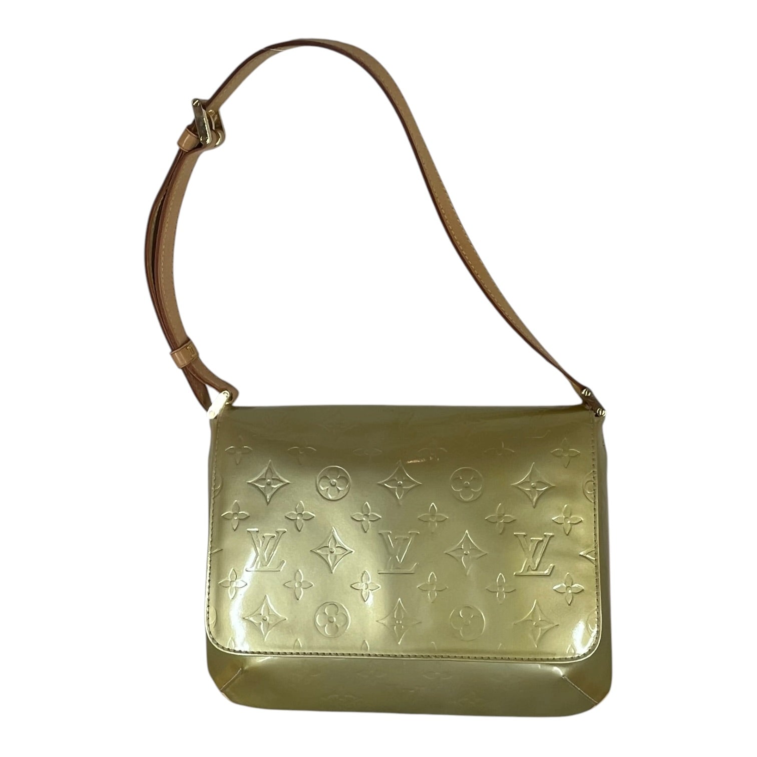 LOUIS VUITTON/Cross Body Bag/Monogram/Leather/GRN/Thompson Vernis view 1