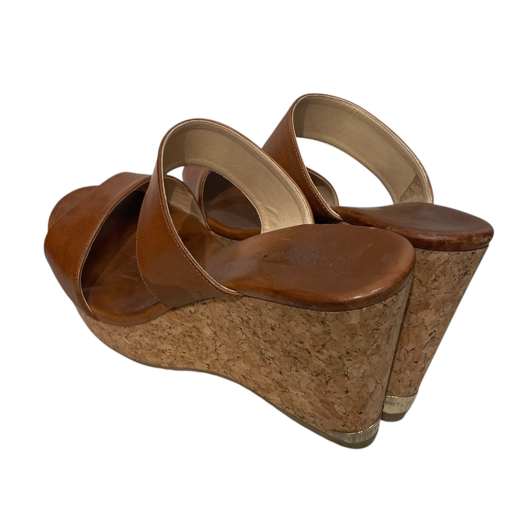 JIMMY CHOO/Heels/EU 42/Leather/CML/CORK WEDGES view 2