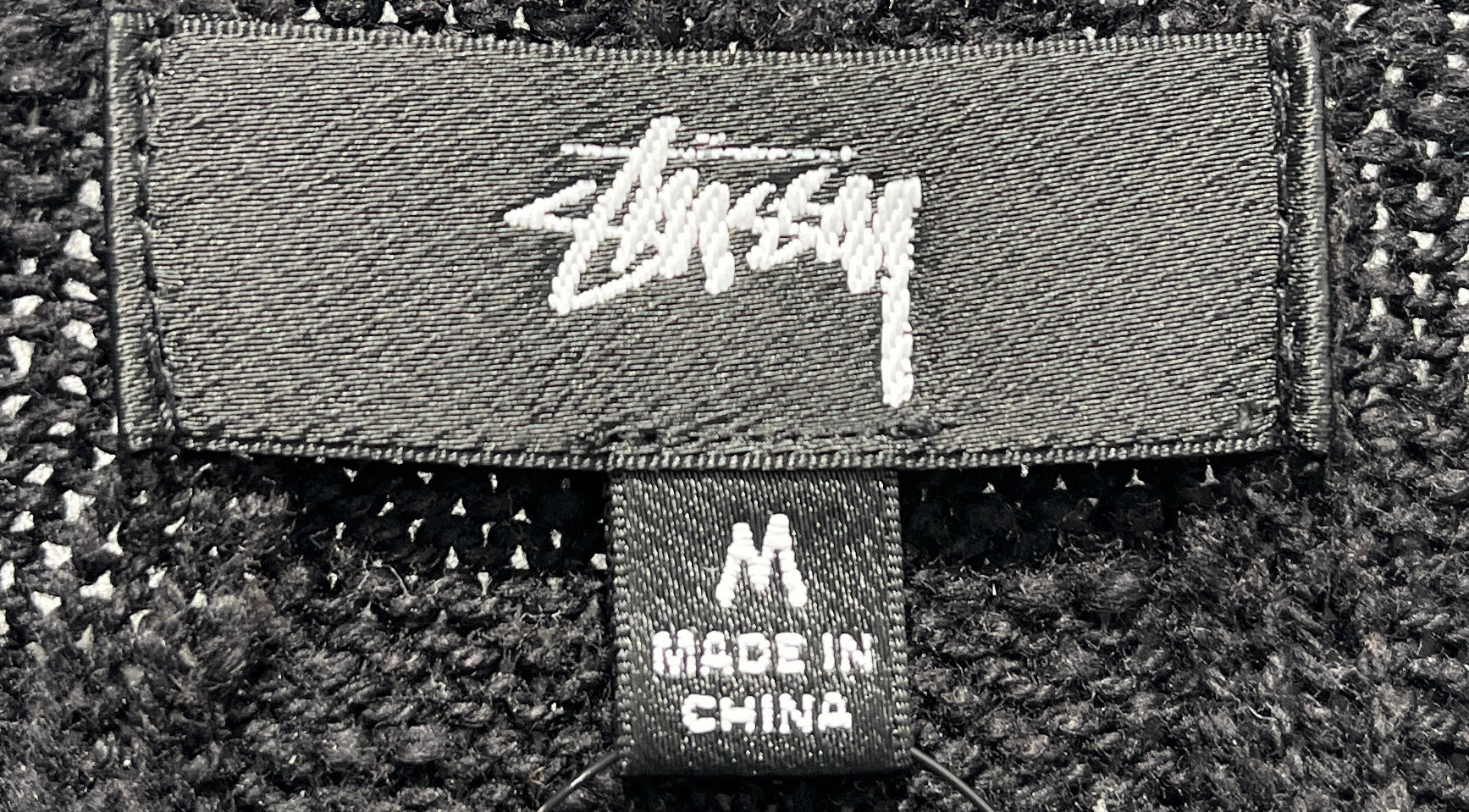 STUSSY/Sweater/M/Cotton/BLK/ view 3