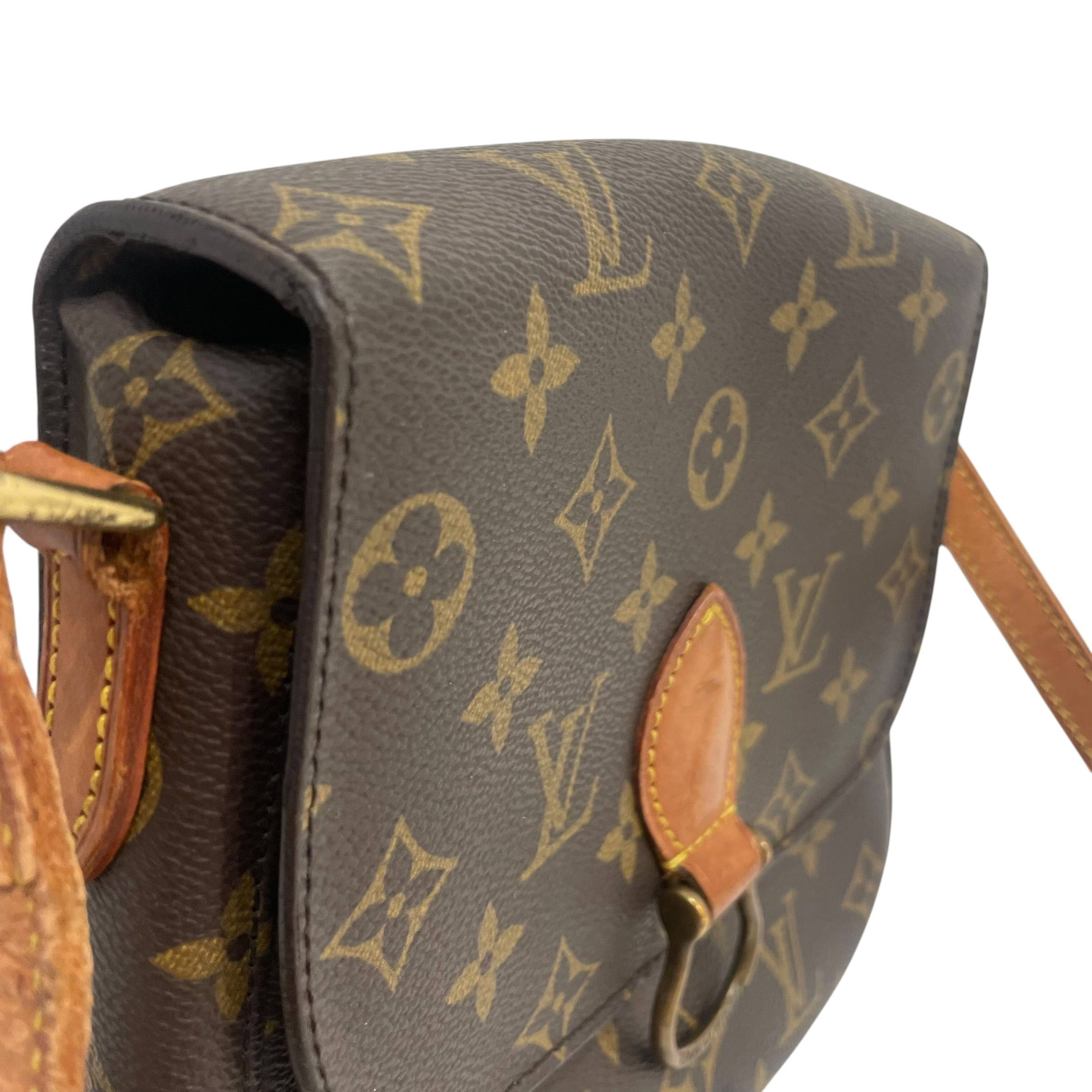 LOUIS VUITTON/Cross Body Bag/Monogram/Leather/BRW/saint cloud mini crossbody view 6