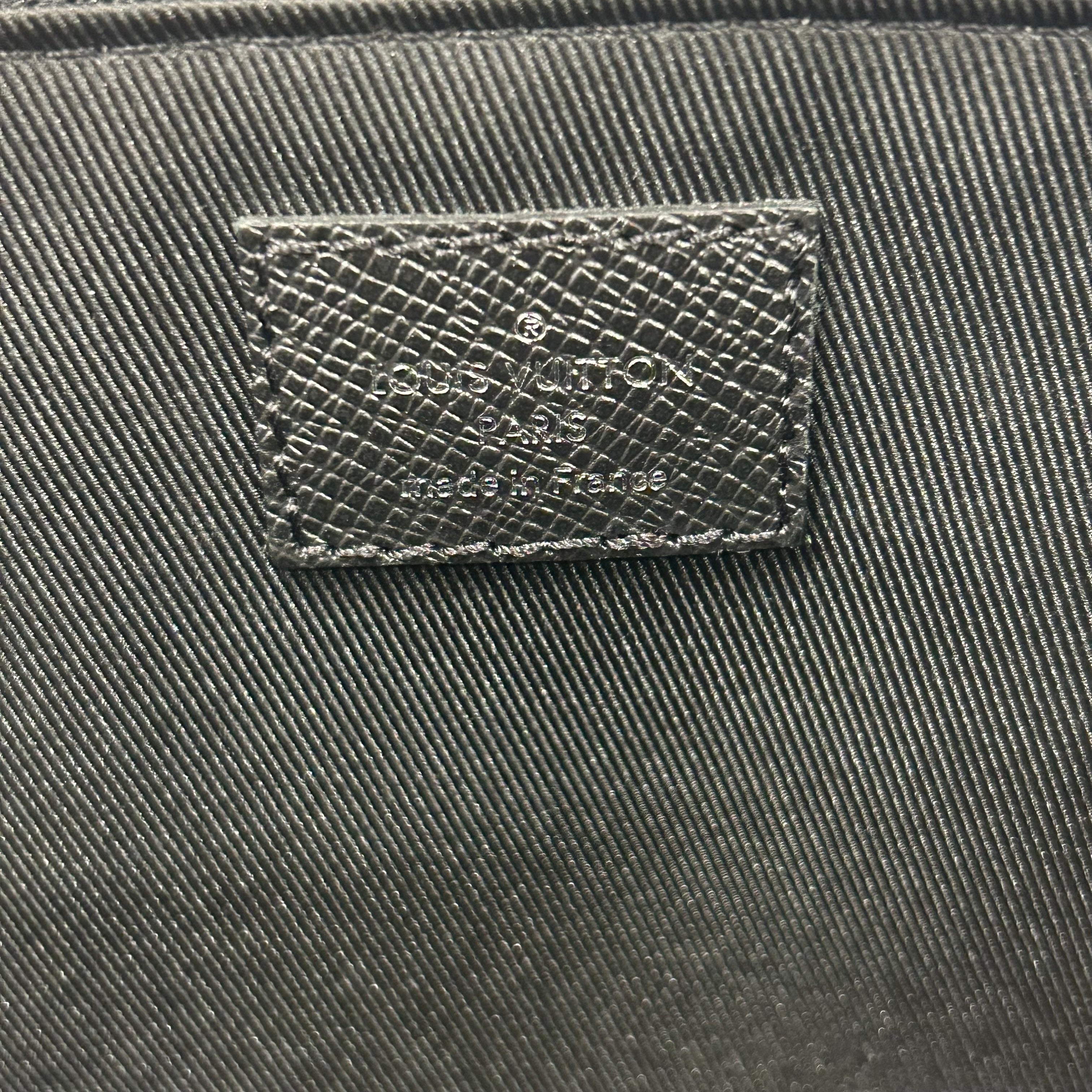 LOUIS VUITTON/Bag/Leather/BLK/SLIM BREIFCASE view 5