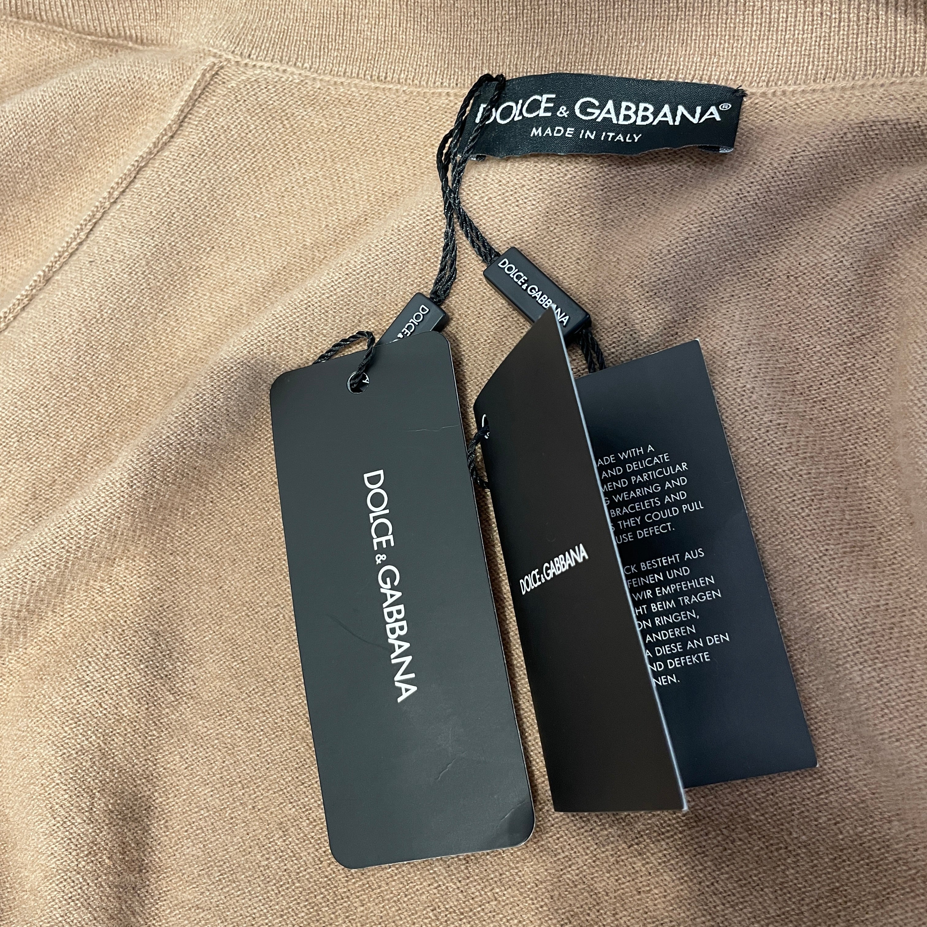 DOLCE&GABBANA/Cardigan/40/Cashmere/CML/WRAP AROUND CARDIGAN view 5