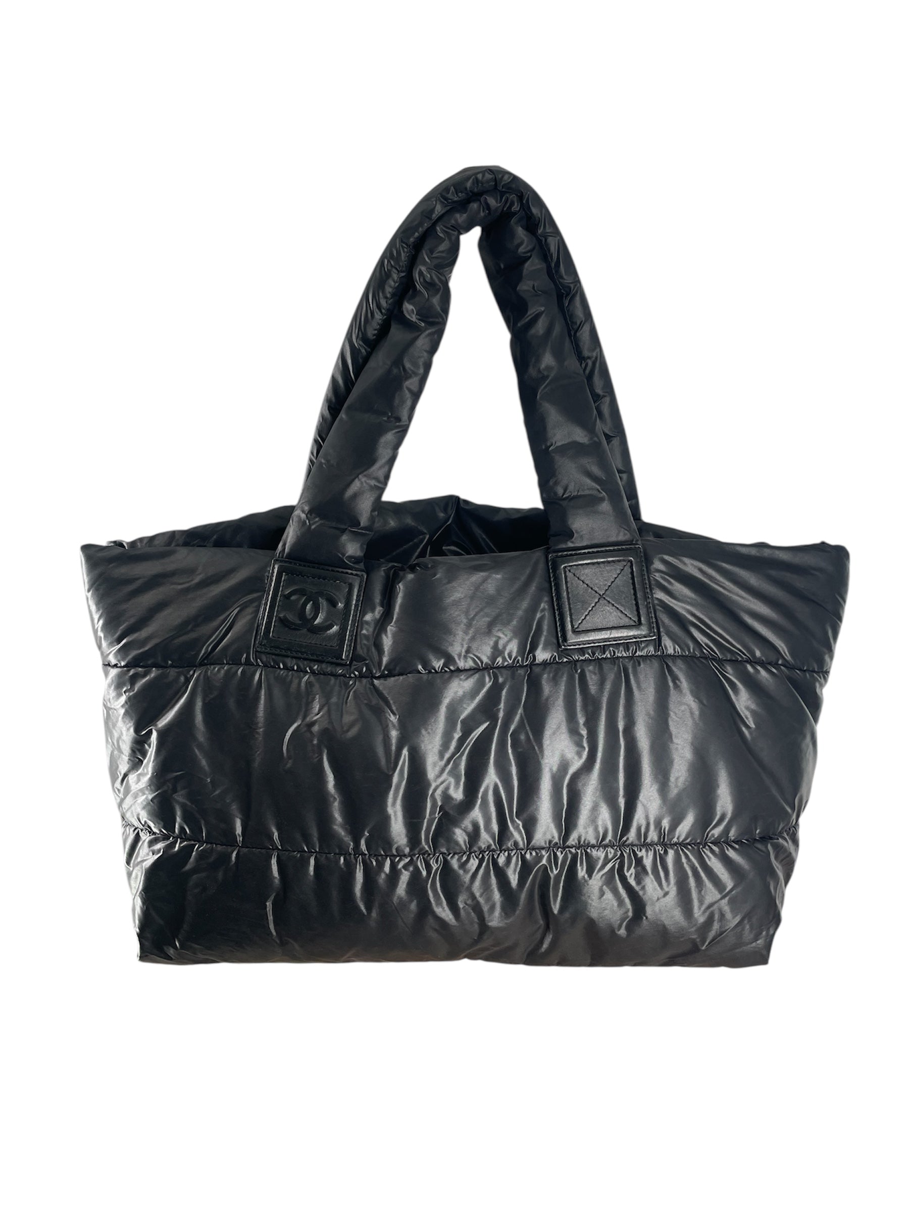 CHANEL/Bag/Nylon/BLK/COCO COCOON view 1