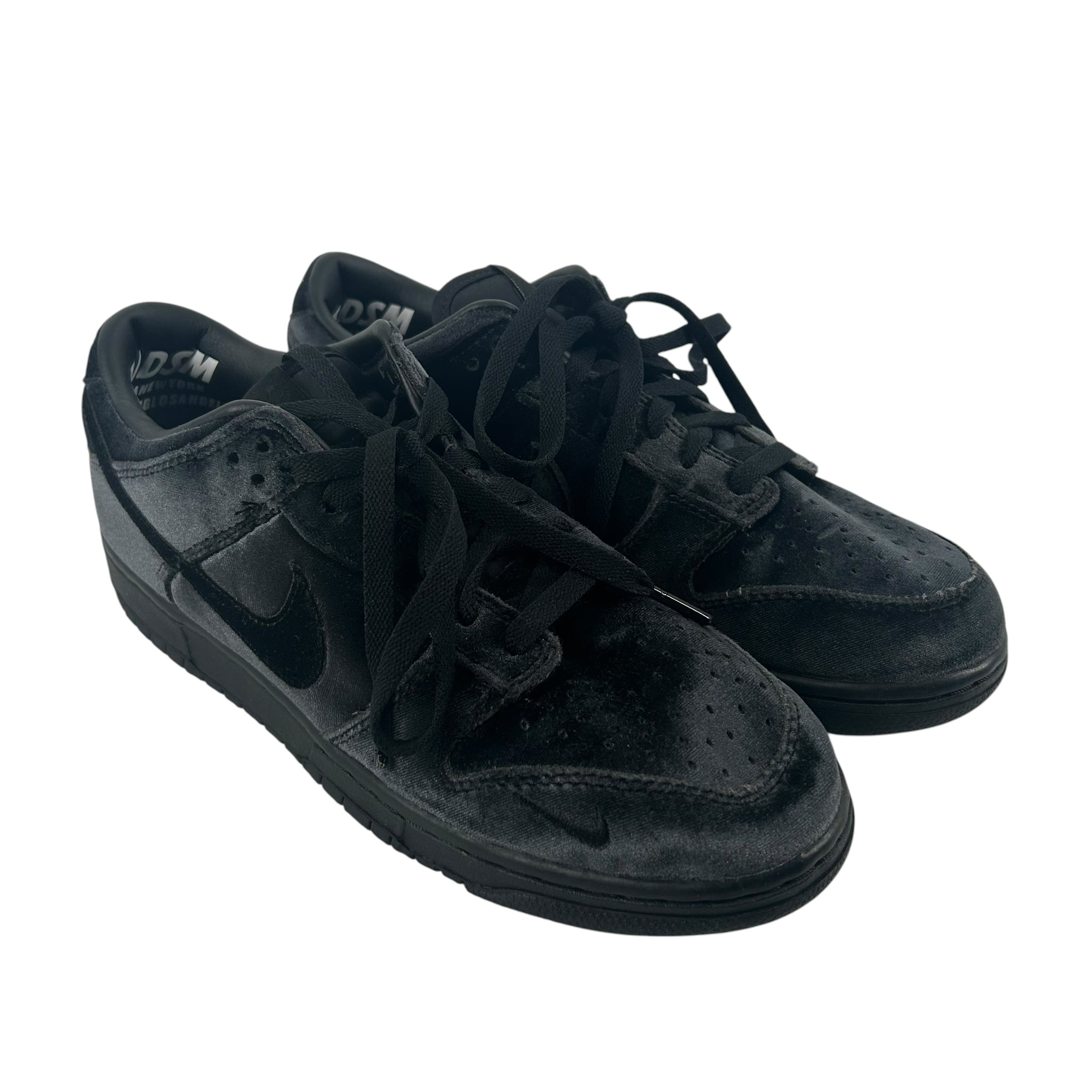 DOVER STREET MARKET/NIKE/Low-Sneakers/US 10/Velour/BLK/DH2686-002 view 1