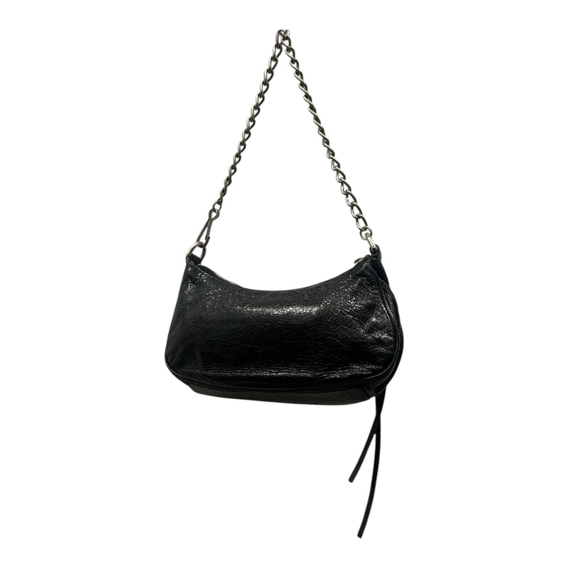 BALENCIAGA/Cross Body Bag/OS/Leather/BLK/