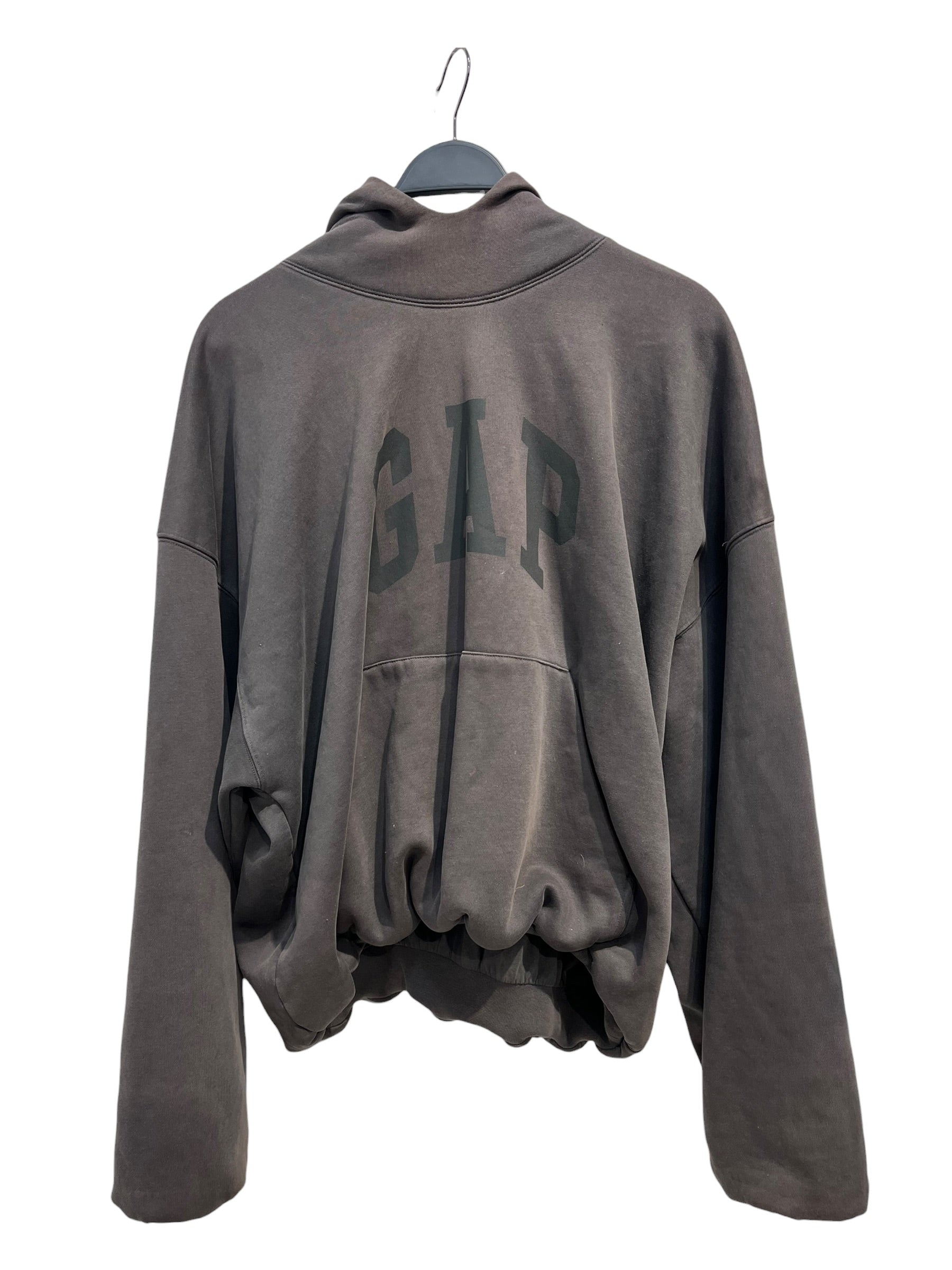 YEEZY GAP ENGINEERED BY BALENCIAGA/Hoodie/S/Cotton/GRY/YEEZY GAP DOVE HOODIE view 1