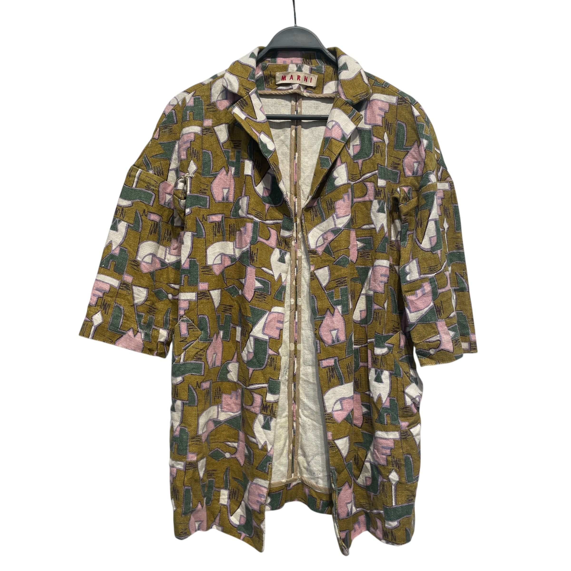 MARNI/Jacket/42/Floral Pattern/Cotton/GRN/ view 1