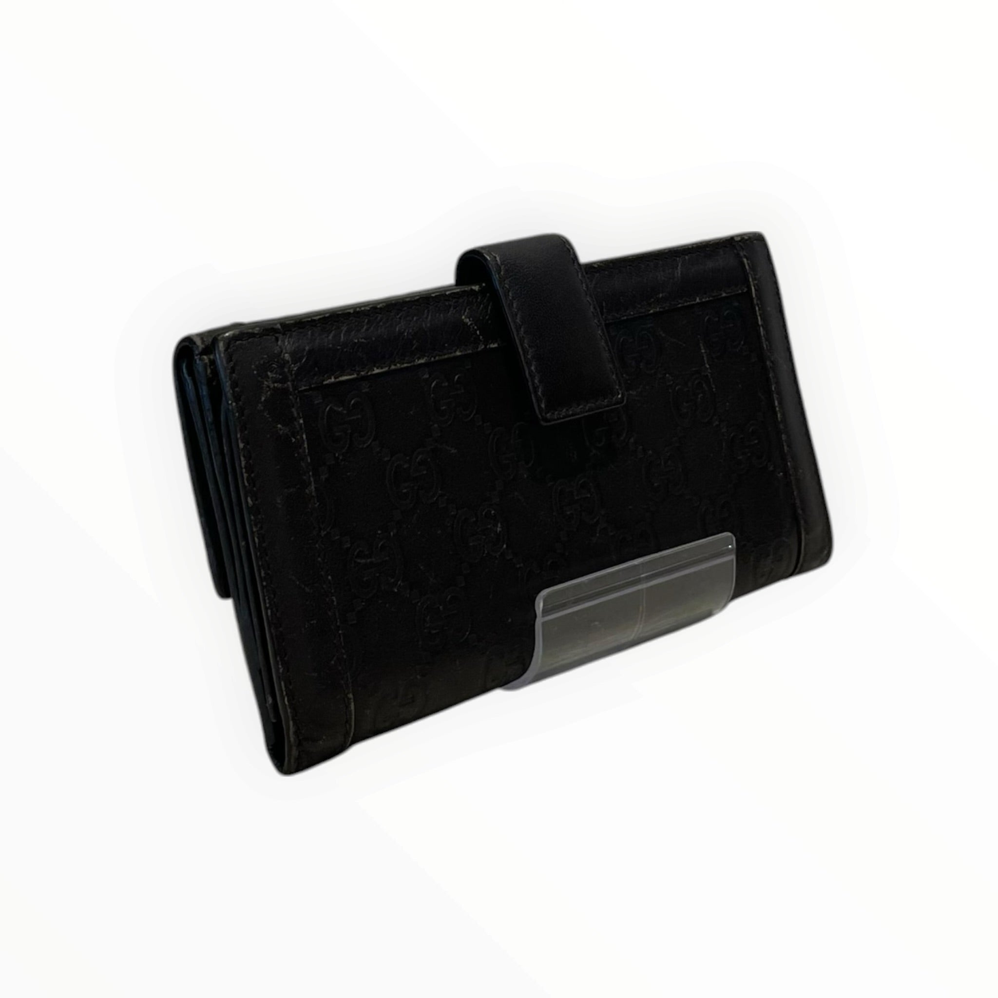 GUCCI/Long Wallet/Leather/Brown/M's/GG Continental Wallet view 1