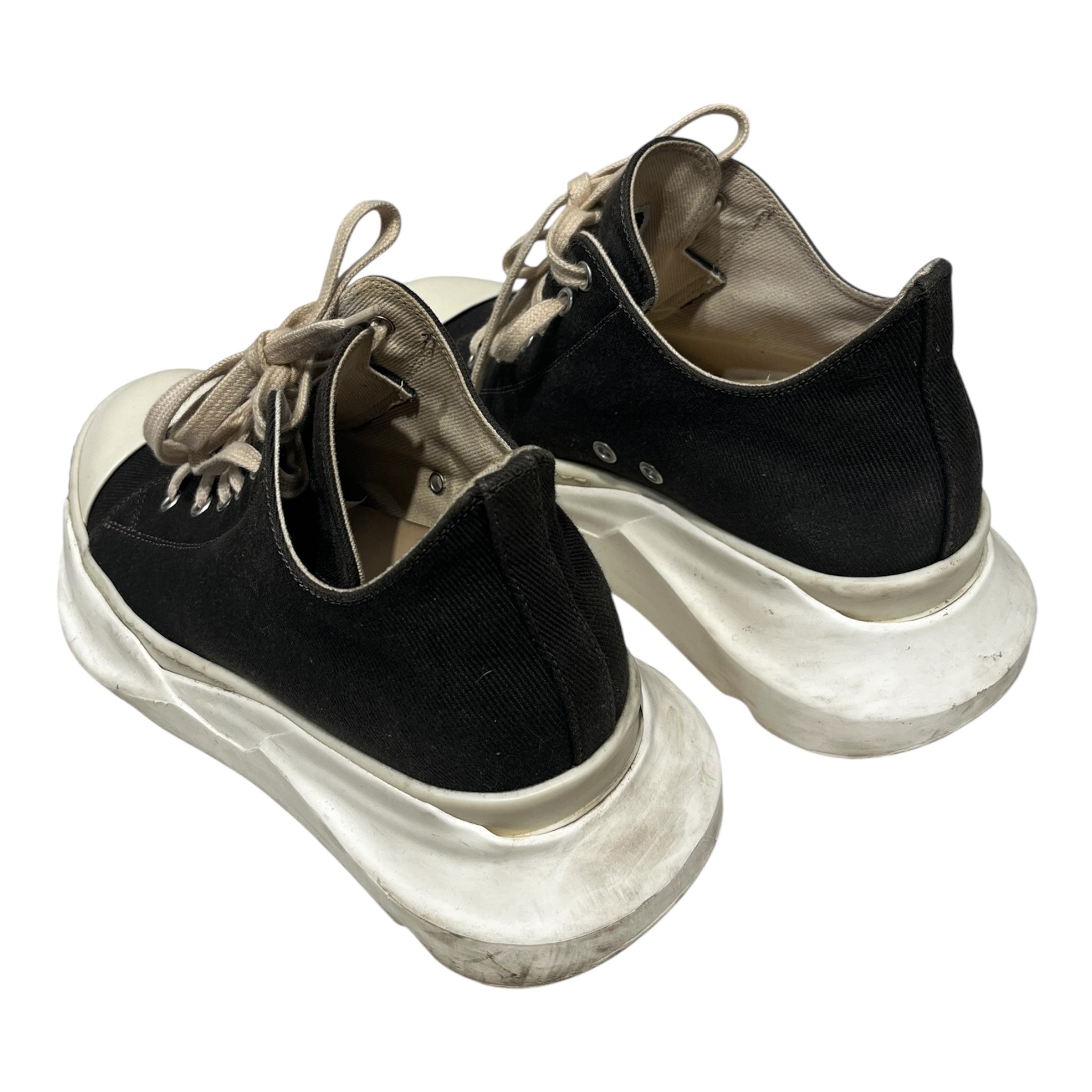 Rick Owens/Low-Sneakers/US 9/Cotton/BLK/RICK OWENA PLATFORM SNEAKERS view 2