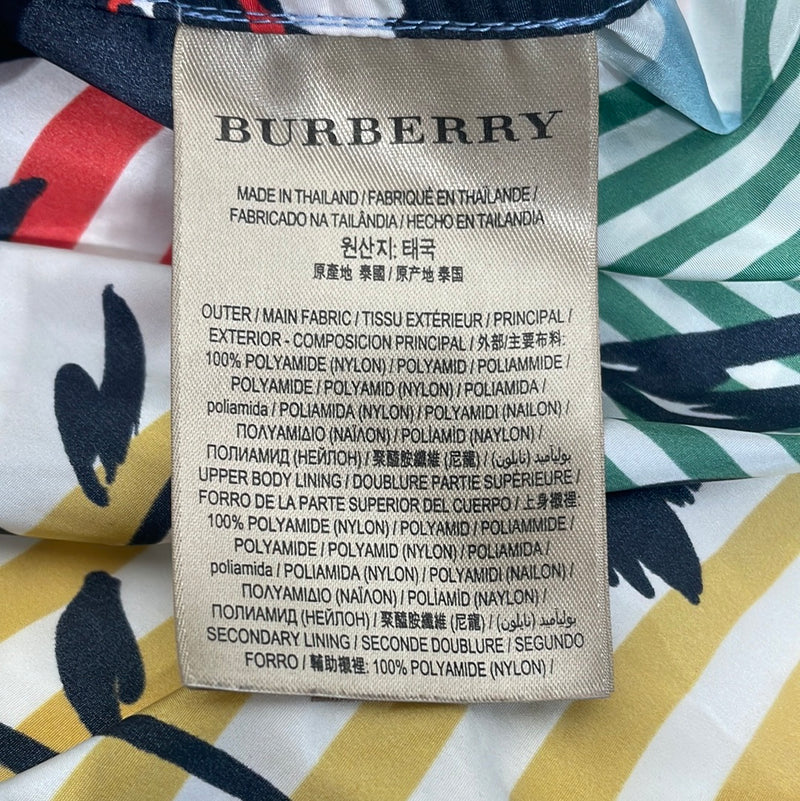 BURBERRY/Windbreaker/56/Cotton/MLT/All Over Print/