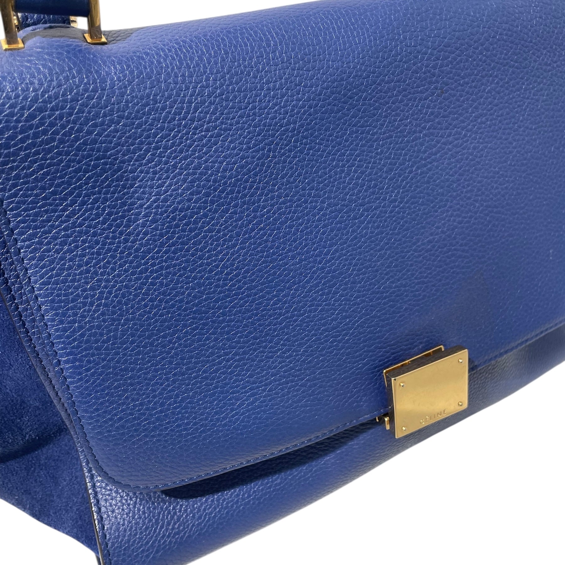 CELINE/Hand Bag/S/Leather/BLU/ view 6
