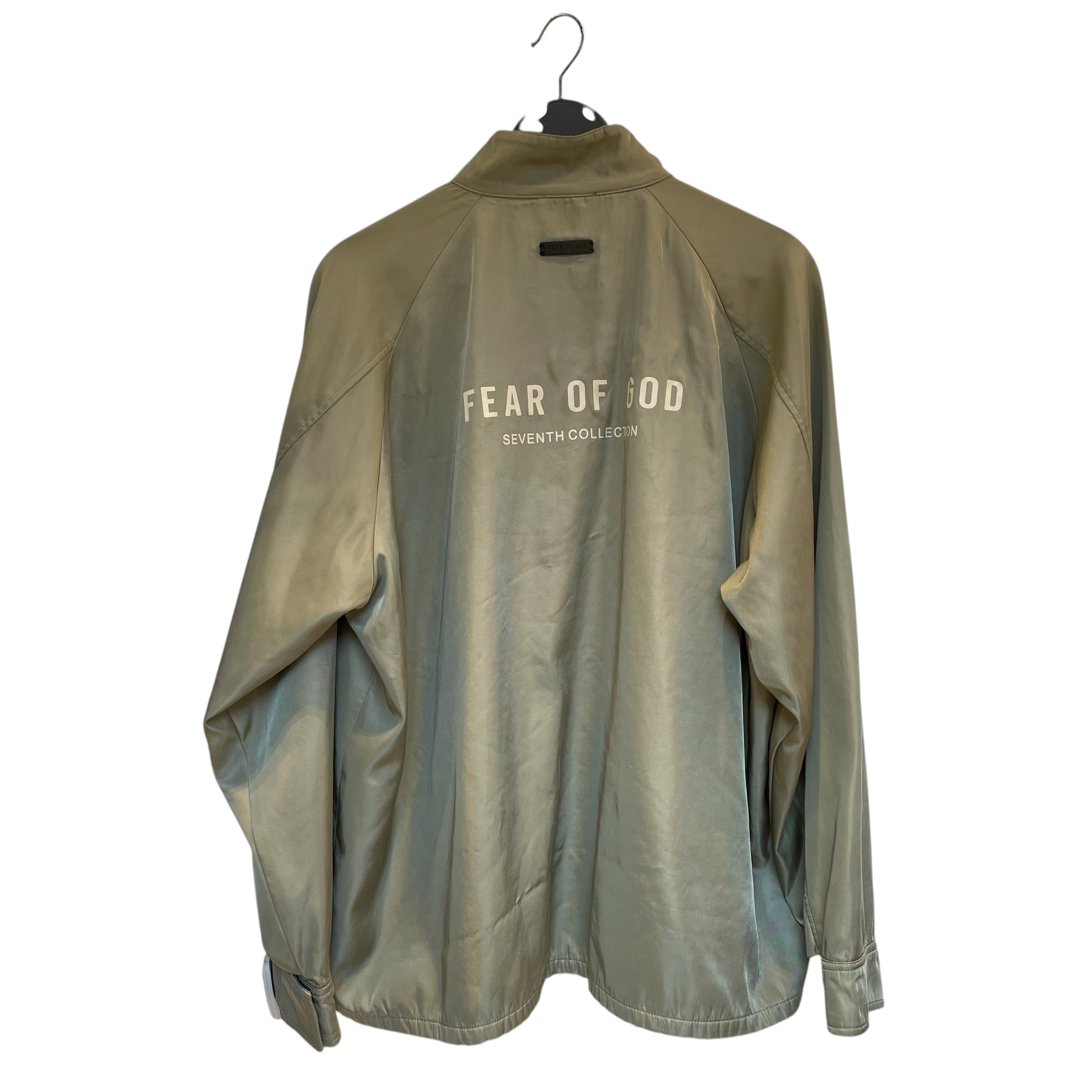 FEAR OF GOD/Jacket/L/Nylon/KHK/iridecent inside linen view 2