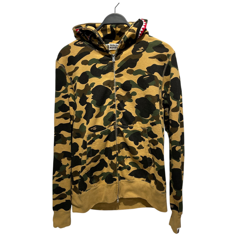A BATHING APE/Zip Up Hoodie/L/Cotton/MLT/1st camo shark
