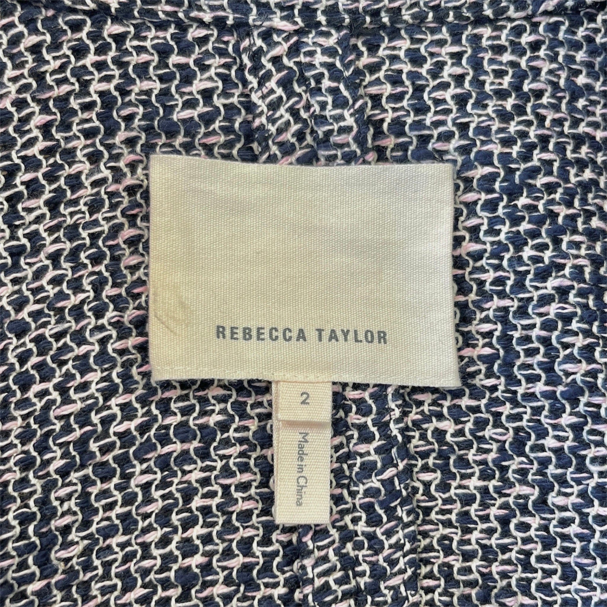 rebecca taylor/Sweater/2/Stripe/Cotton/NVY/ view 3
