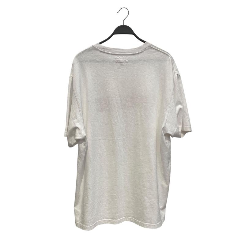 Supreme/T-Shirt/XXL/Cotton/WHT/TWILL APPLIQUE TOP