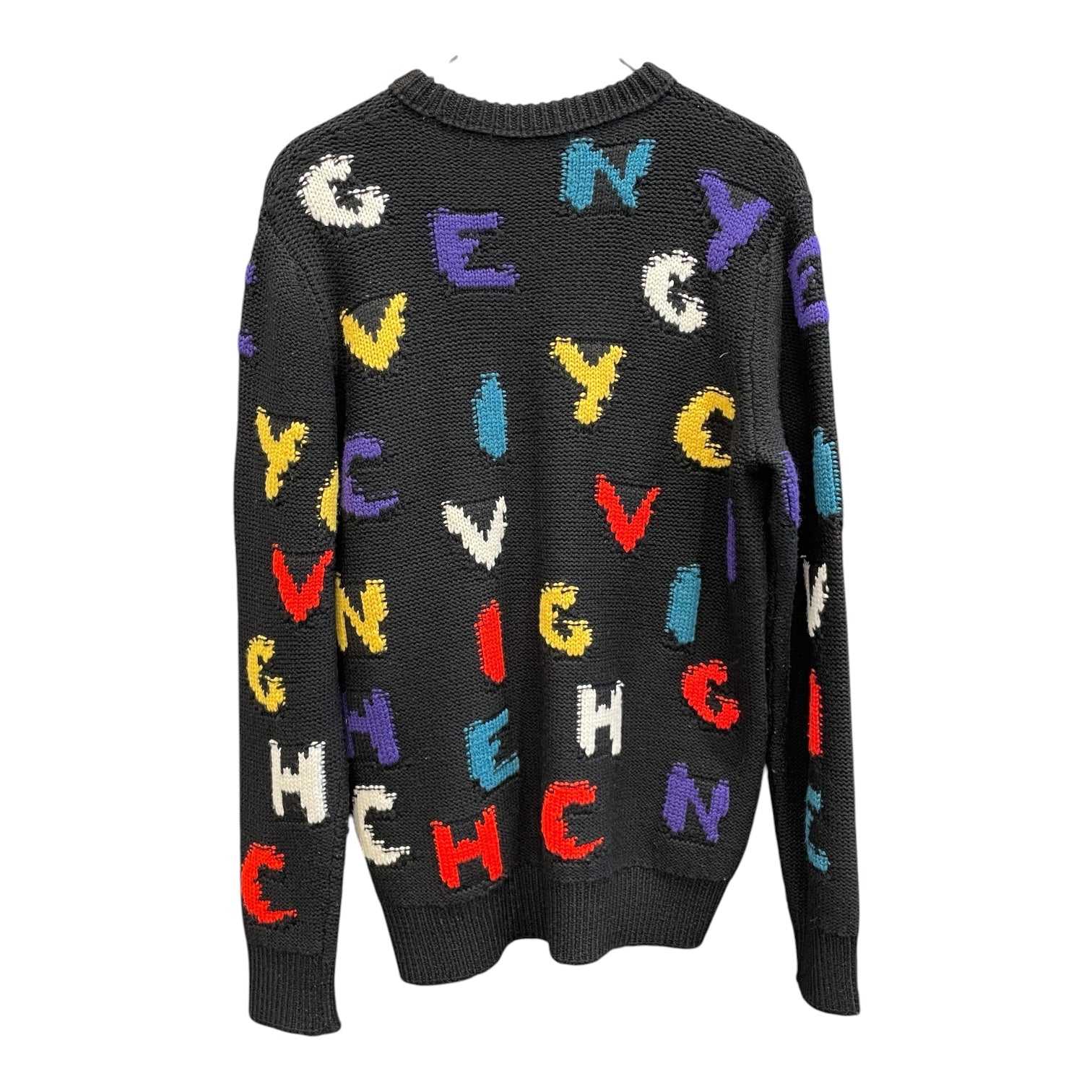 GIVENCHY/Heavy Sweater/M/Wool/BLK/KNIT view 2