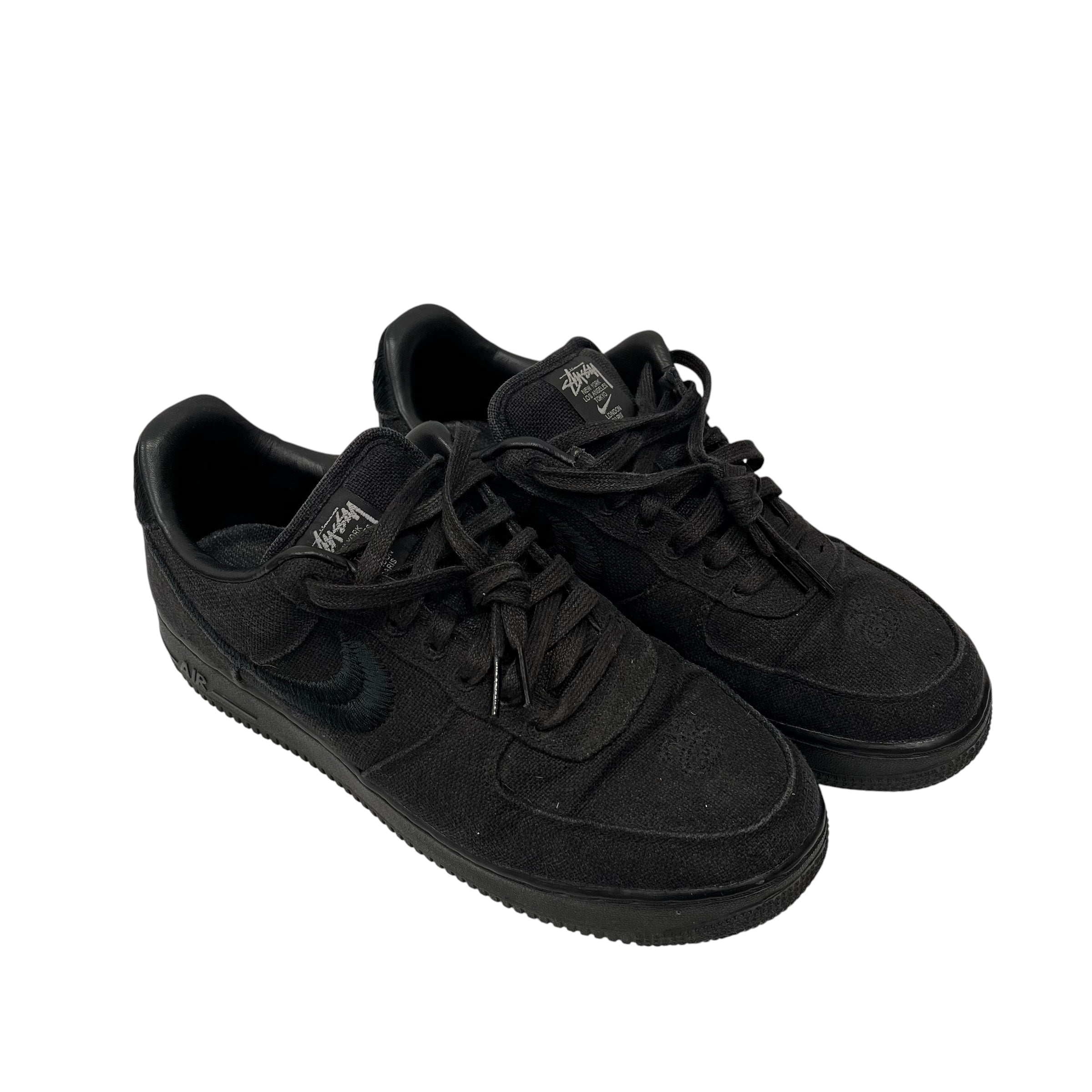 NIKE/AIR FORCE 1 LOW /Low-Sneakers/US 10.5/Cotton/BLK/CZ9084-001 view 1