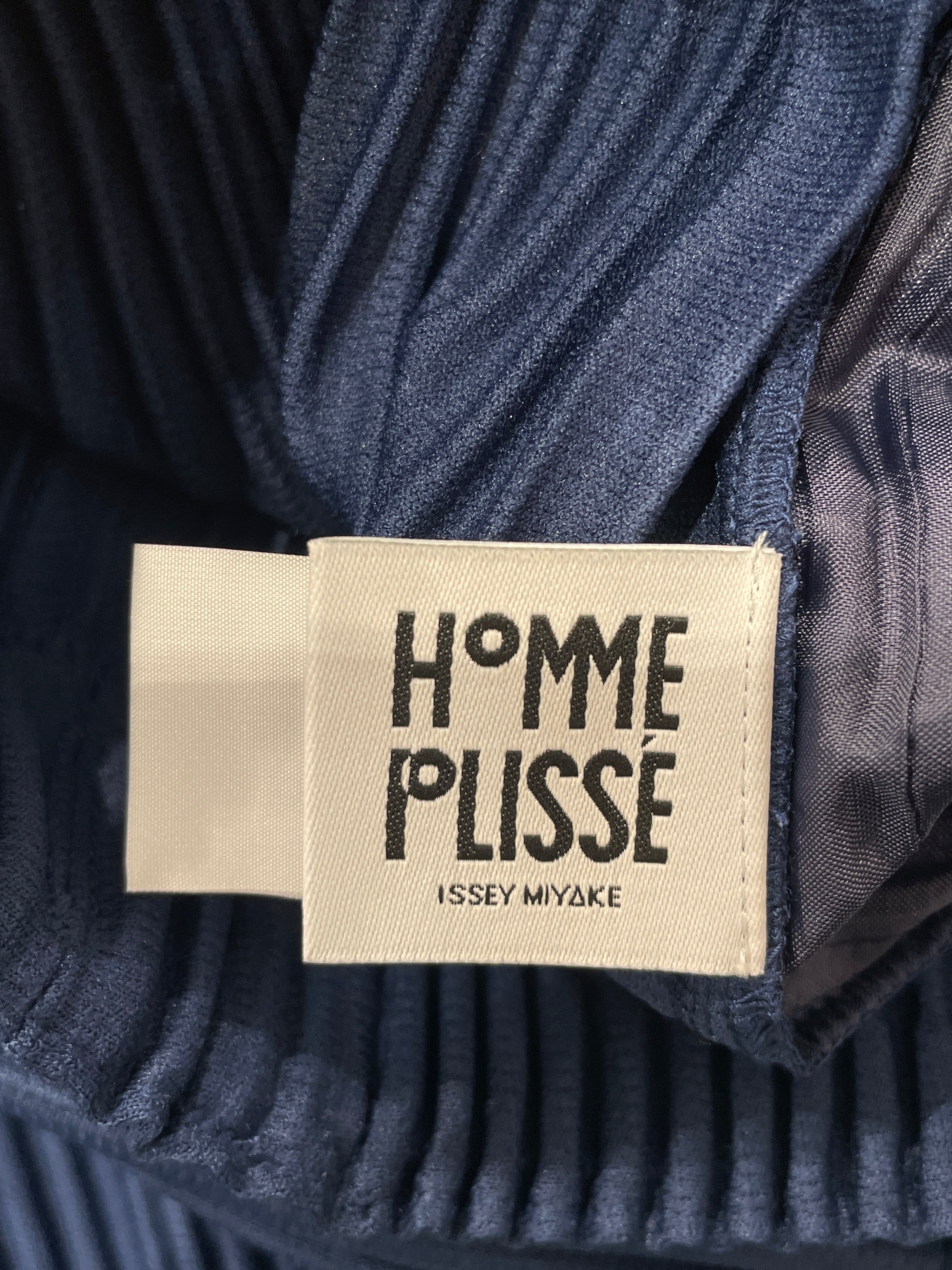 ISSEY MIYAKE/Pants/2/Polyester/NVY/HOMME PLISSE view 4