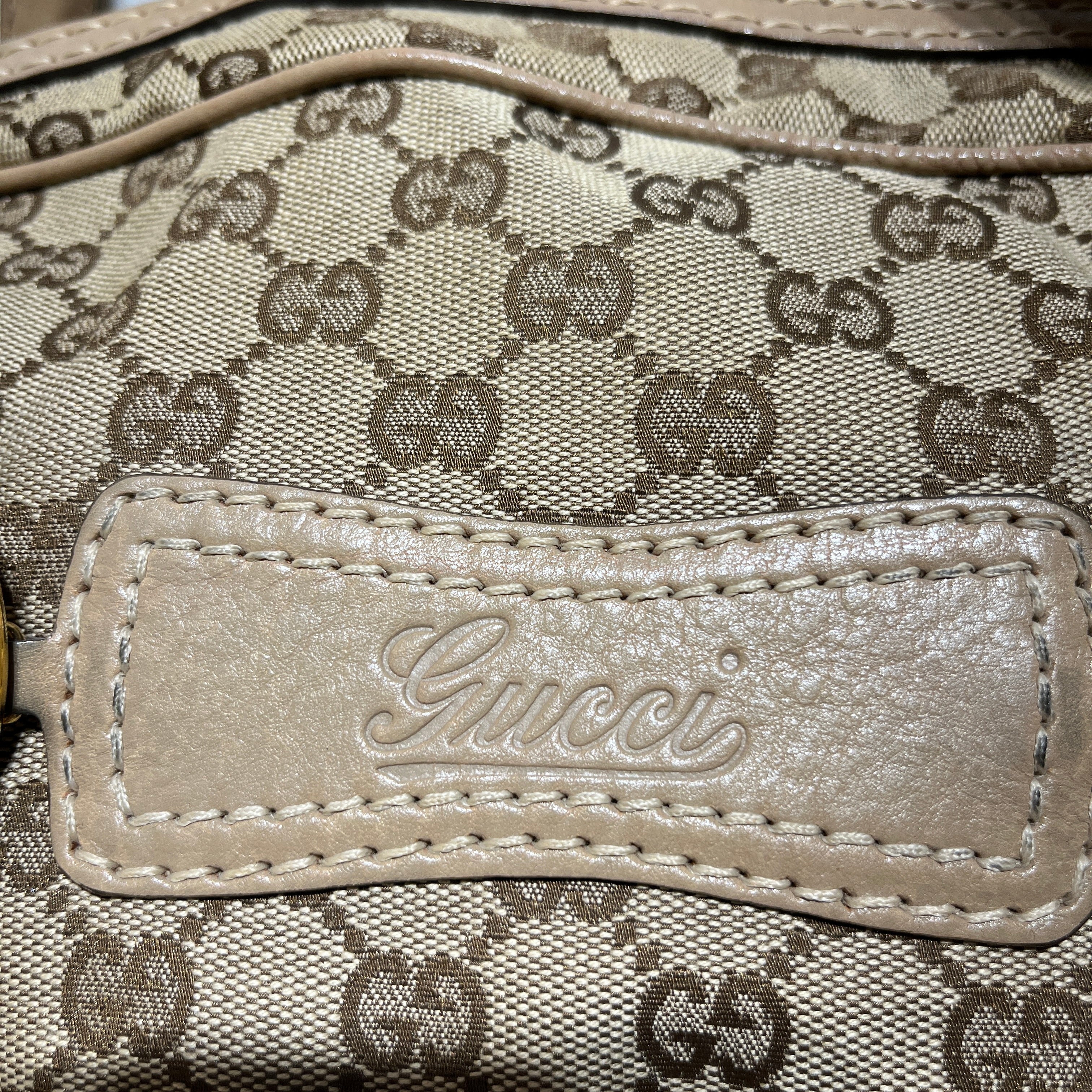 GUCCI/Hand Bag/All Over Print/Cotton/CML/jockey boston bag view 11