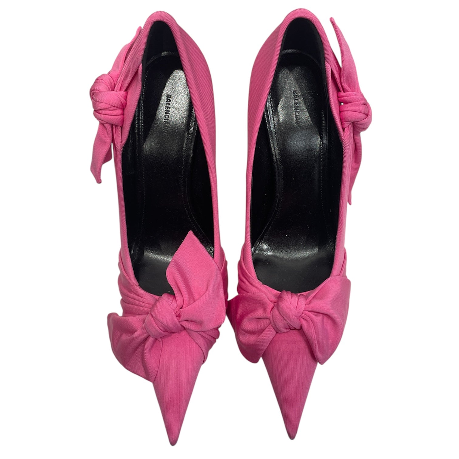 BALENCIAGA/Heels/EU 41/PNK/V-Tip/WRAP BOWTIE TOE / HEEL view 3