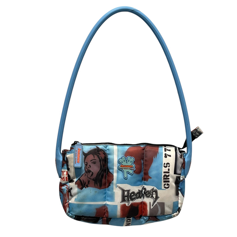 Heaven By Marc Jacobs/Hand Bag/All Over Print/Nylon/BLU/