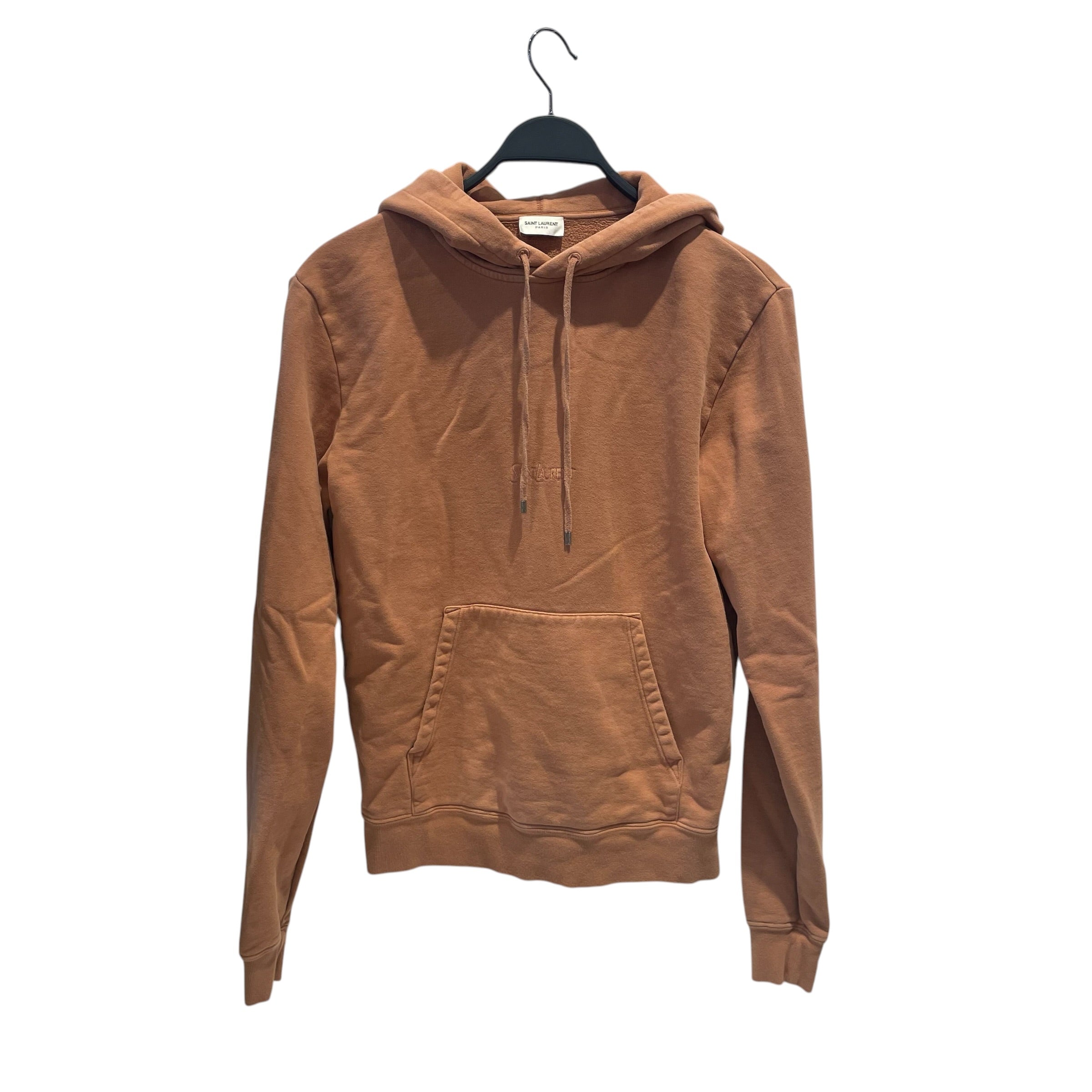 SAINT LAURENT/Hoodie/XS/Cotton/BEG/SL LOGO view 1