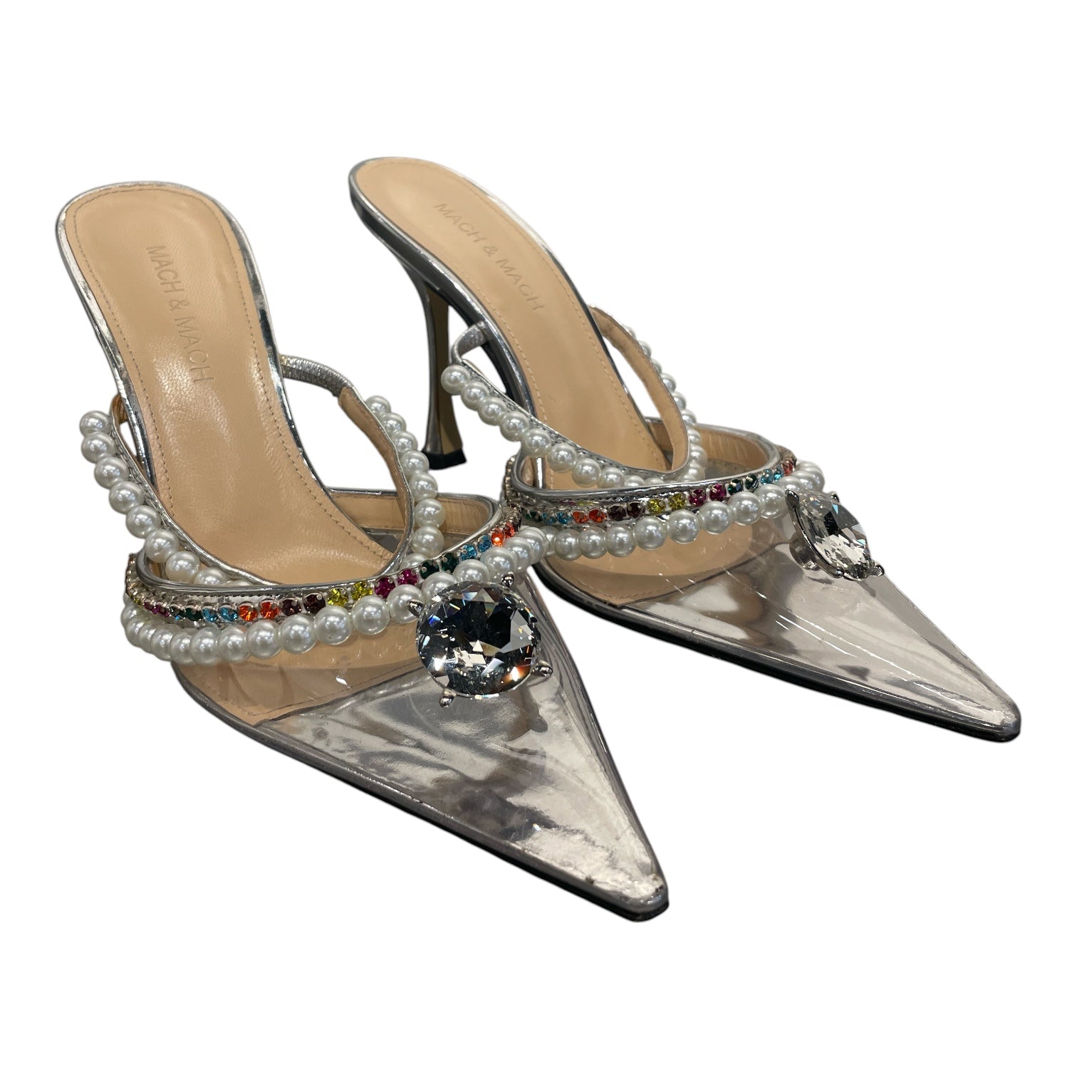 MACH & MACH/Heels/EU 37/Glitter/CLR/ view 1