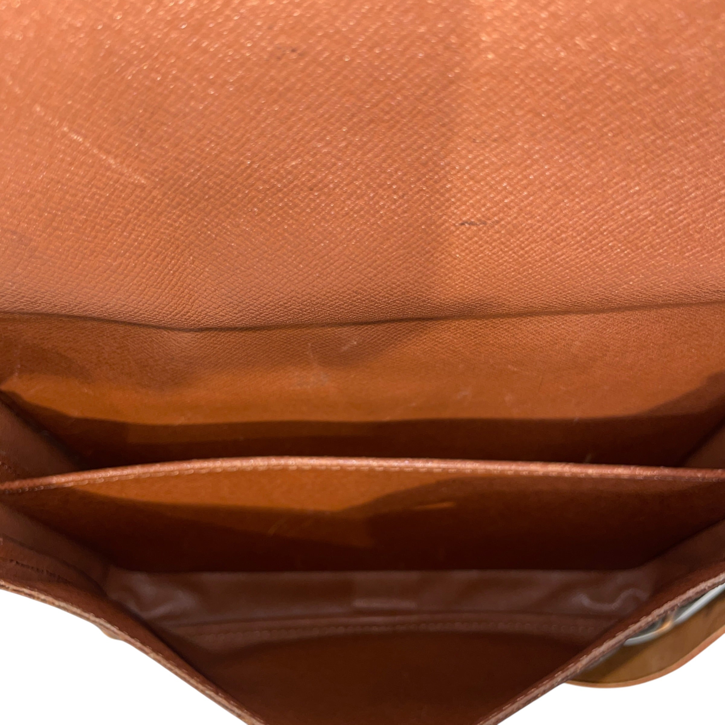 LOUIS VUITTON/Cross Body Bag/Monogram/Leather/BRW/Cartouchiere Gm view 4