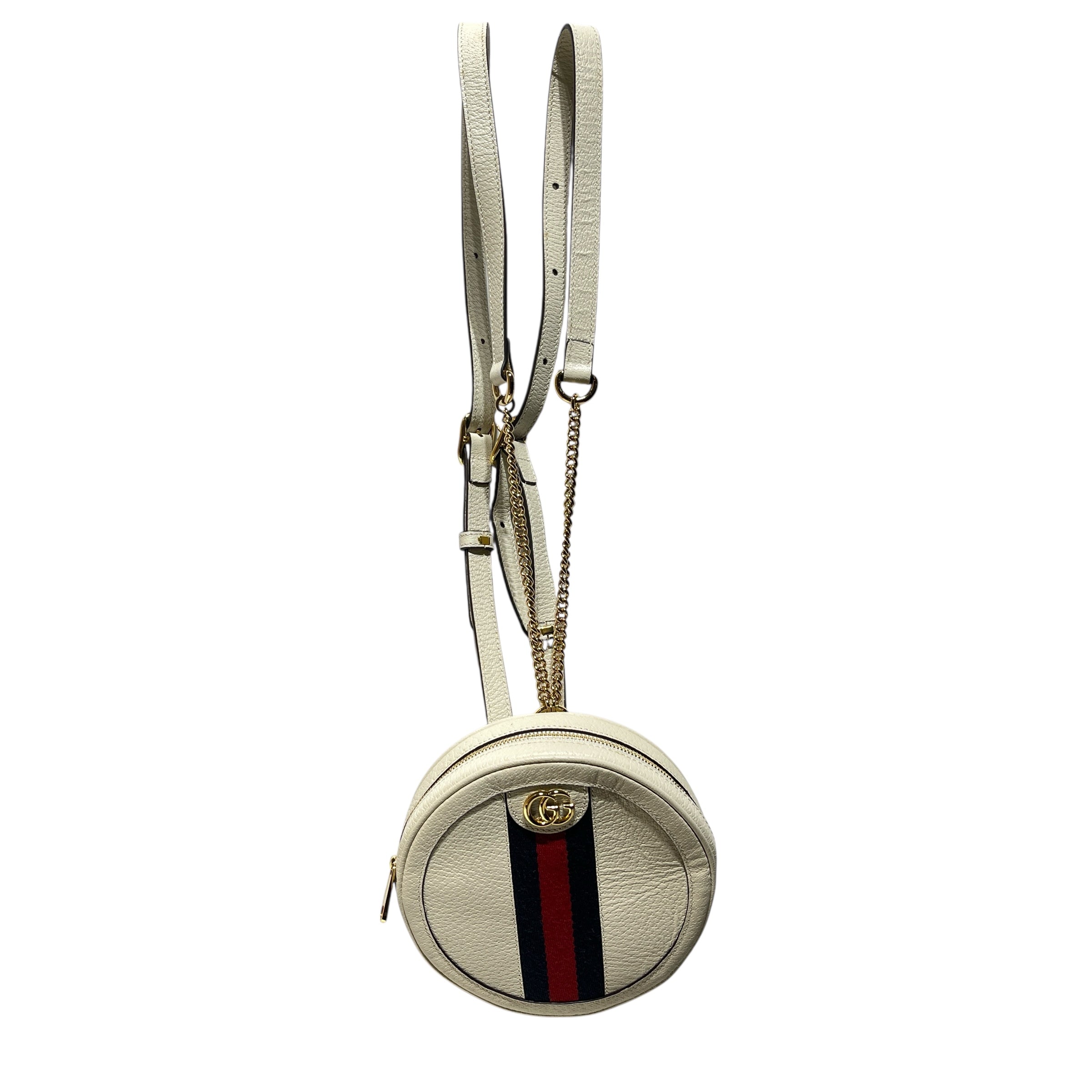 GUCCI/Pouch/Leather/WHT/Opedia view 3