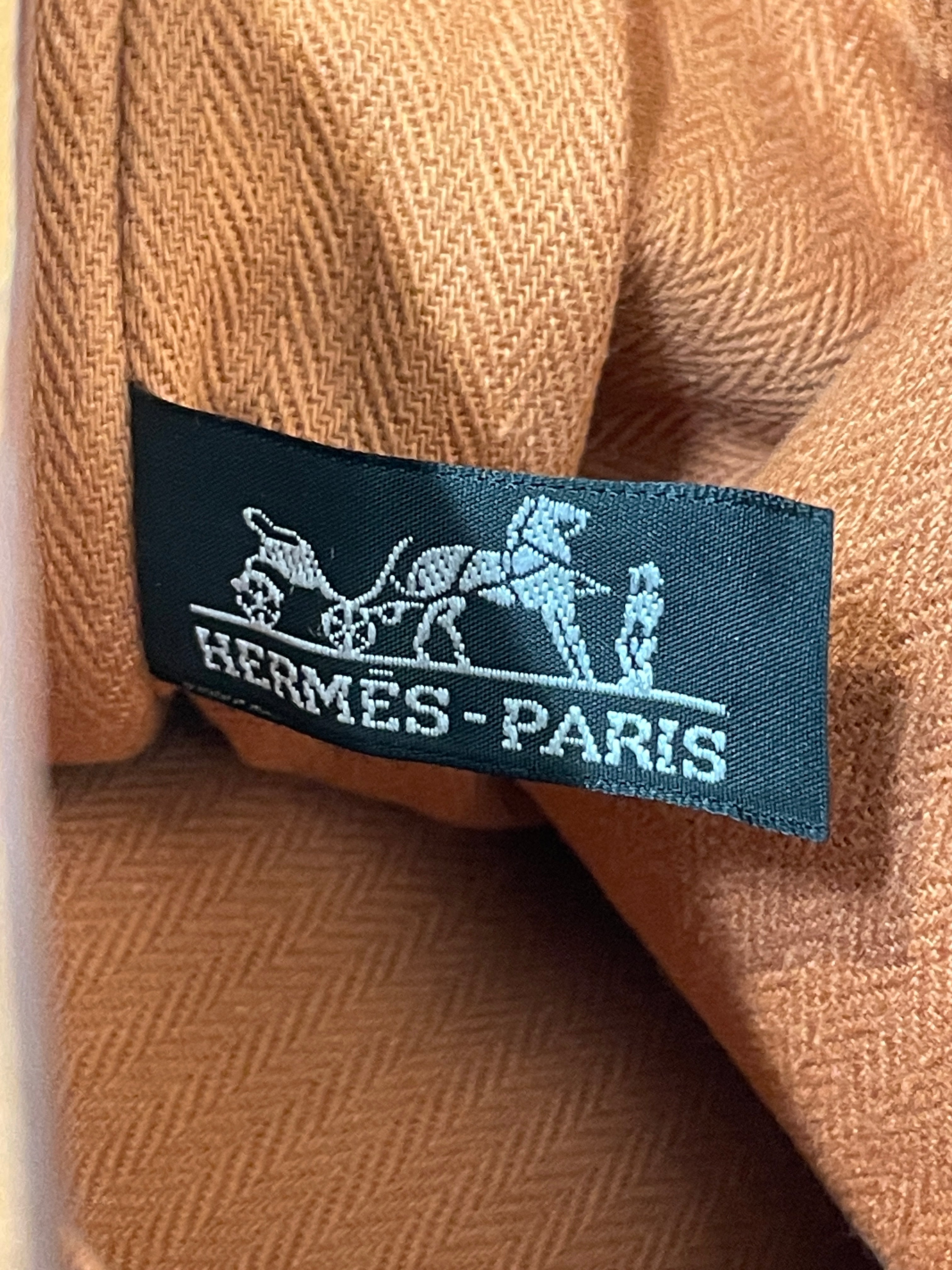 HERMES/Hand Bag/Leather/Camel/ view 5