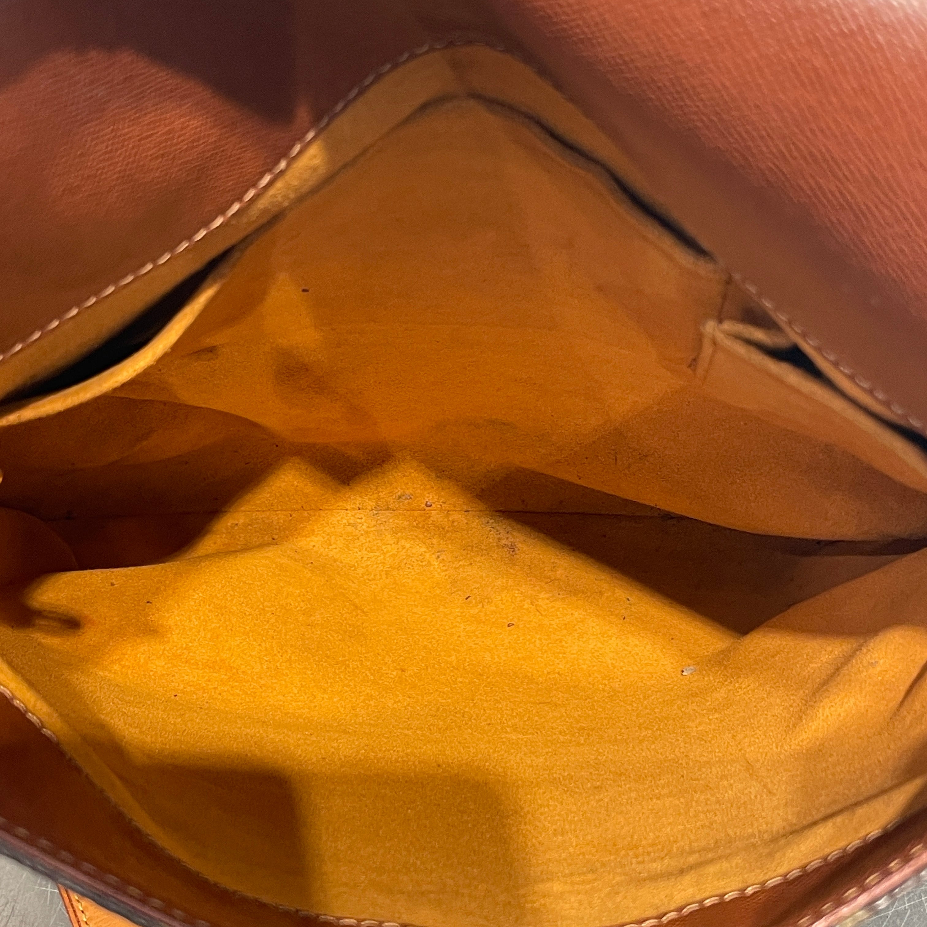 LOUIS VUITTON/Cross Body Bag/Monogram/Leather/BRW/musette salsa view 3