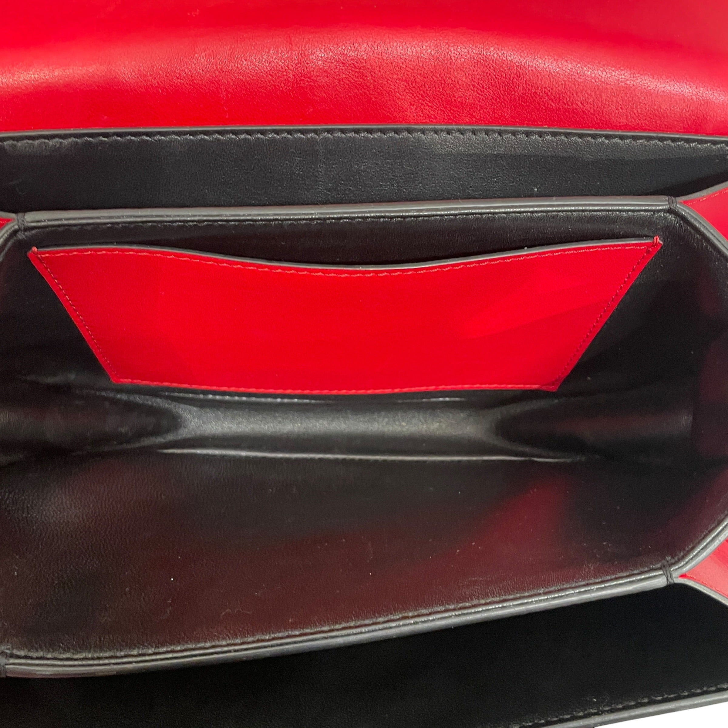 VALENTINO/Bag/Leather/RED/JUMBO GOLD V view 5