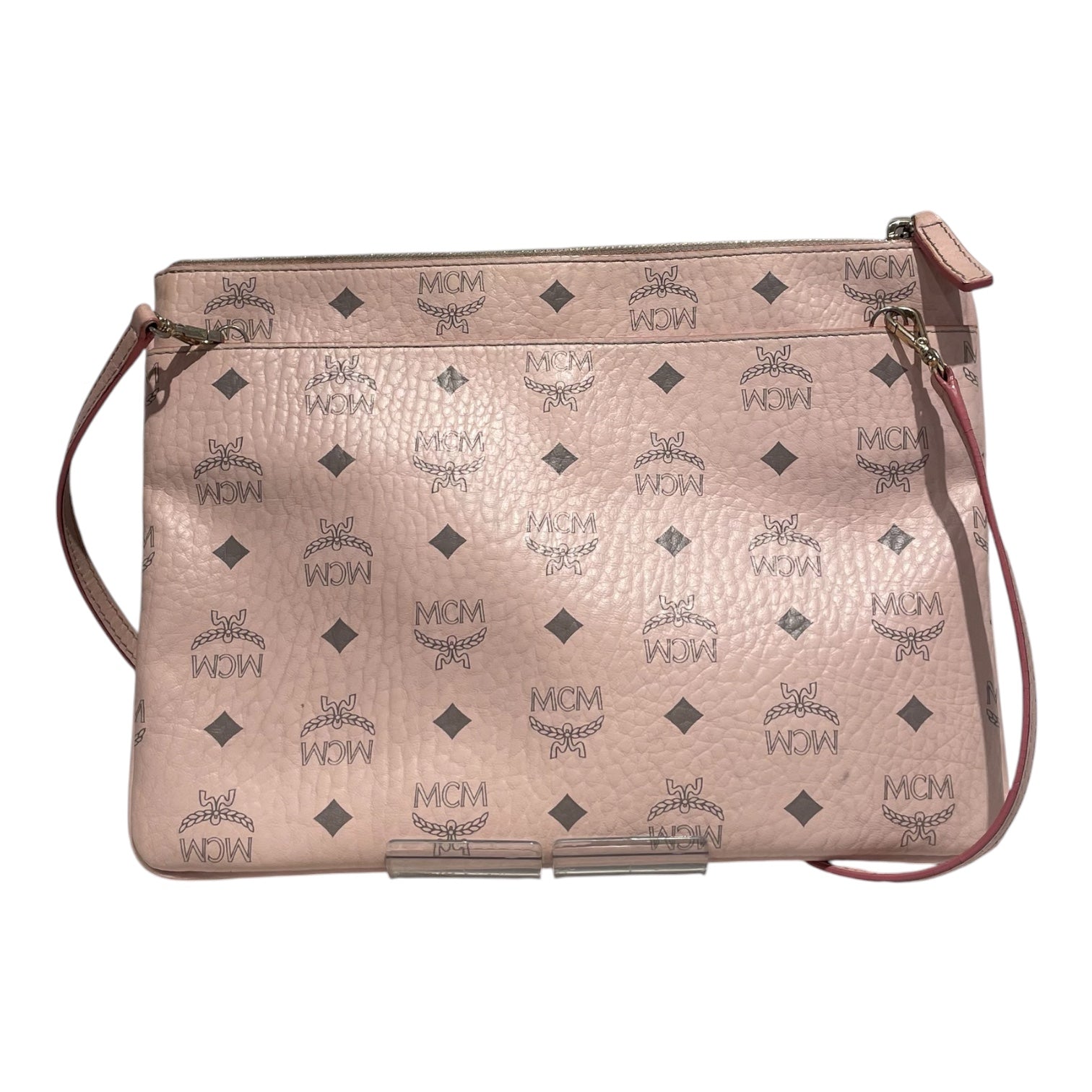 MCM/Cross Body Bag/Monogram/PNK/Canvas Visetos view 2