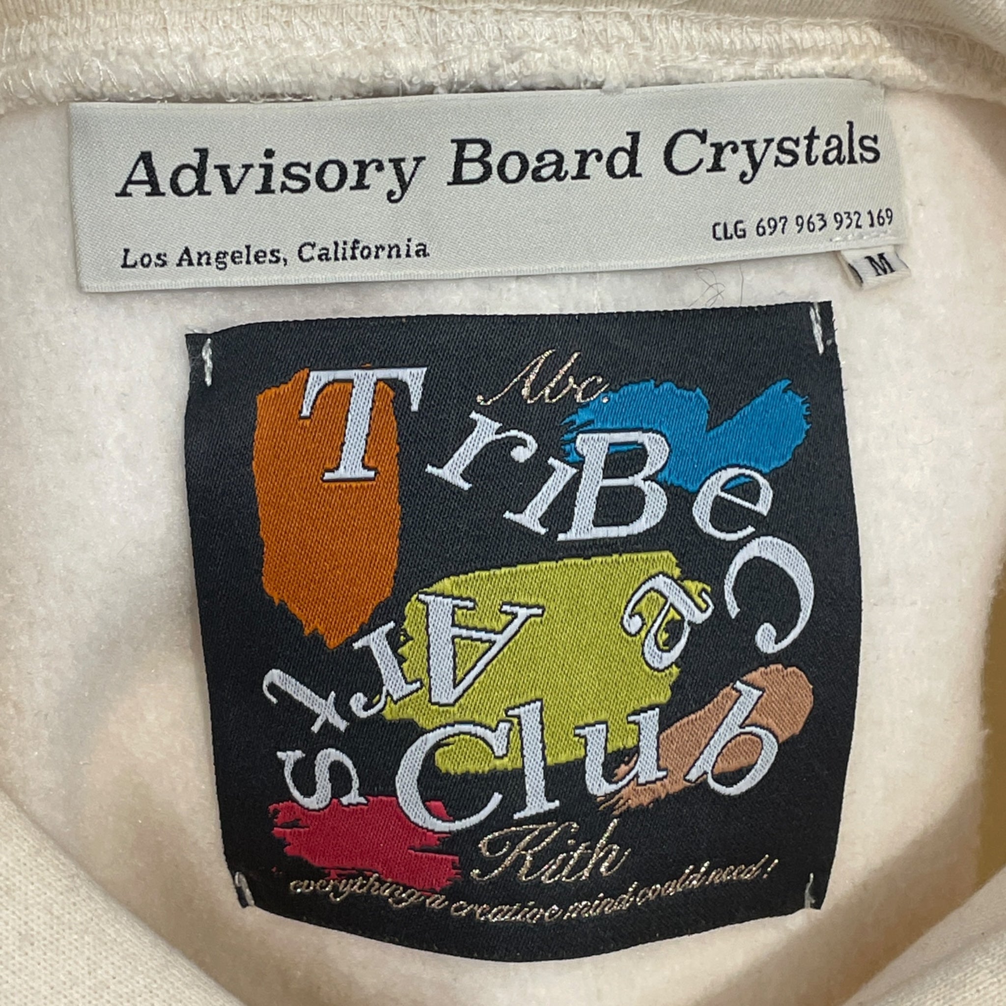 KITH/Advisory Board Crystals/Hoodie/M/Cotton/BEG/I LOVE ABC view 3