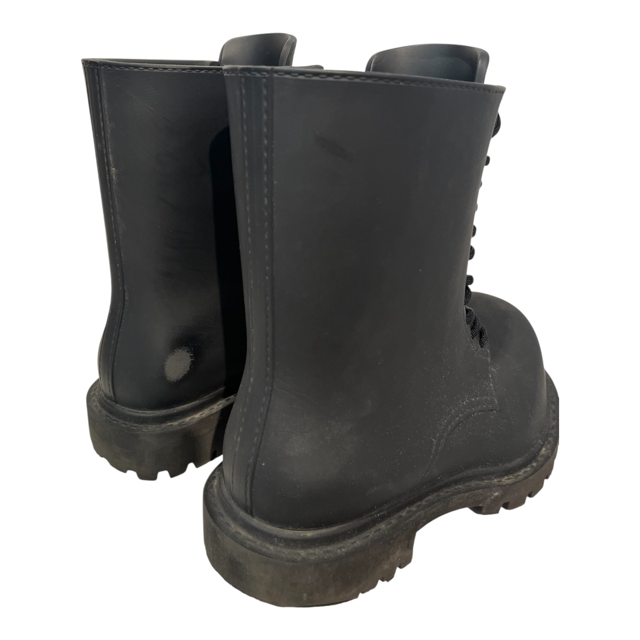BALENCIAGA/Lace Up Boots/BLK/717807 STEROID BOOT HIGH view 2