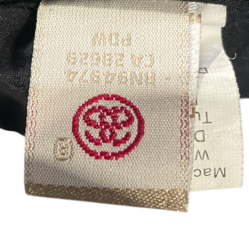 STUSSY/LS Shirt/M/Cotton/BLK/