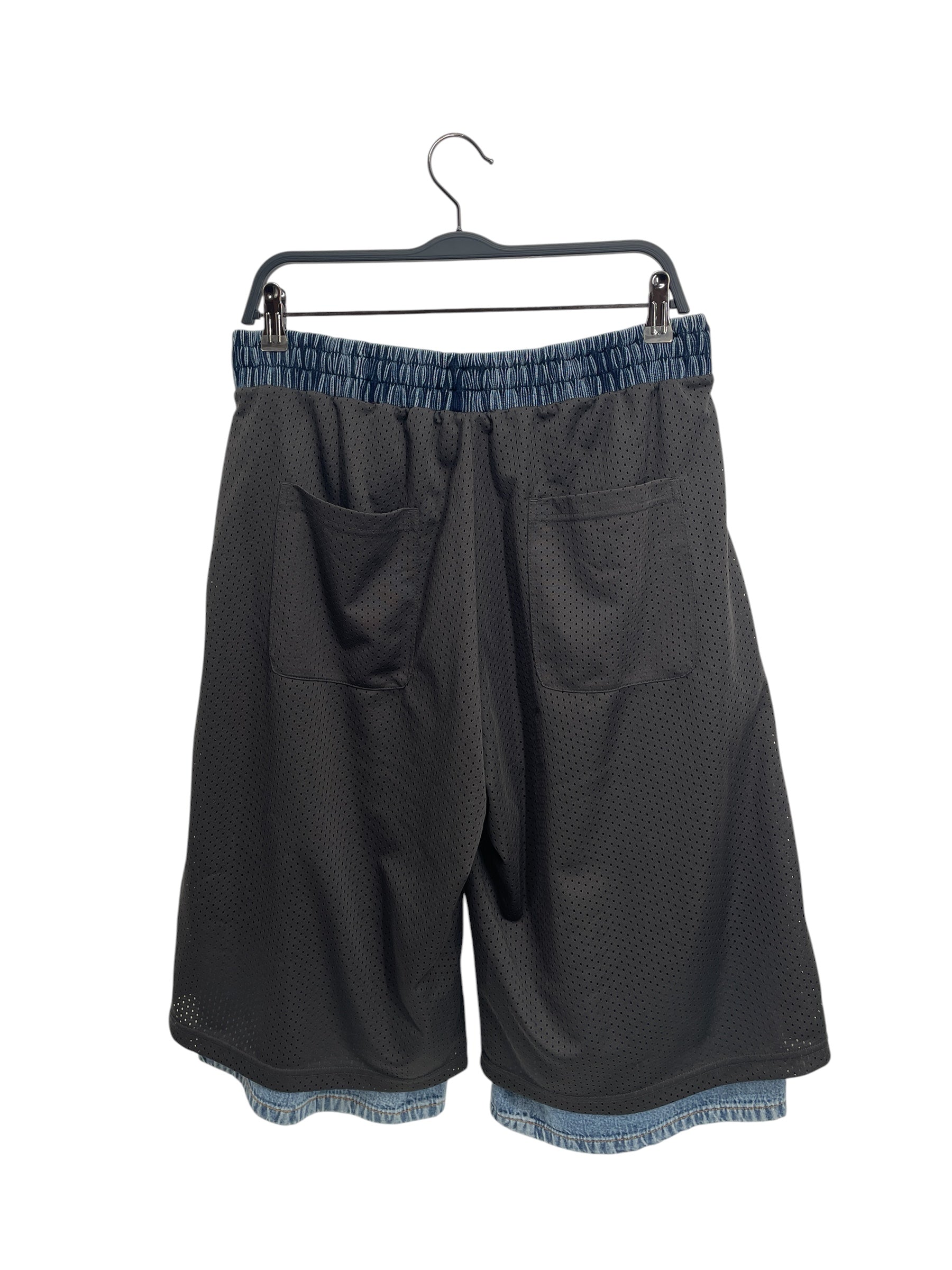 DIESEL/Shorts/M/Polyester/BLK/JORT BASKETBALL SHORTS view 2