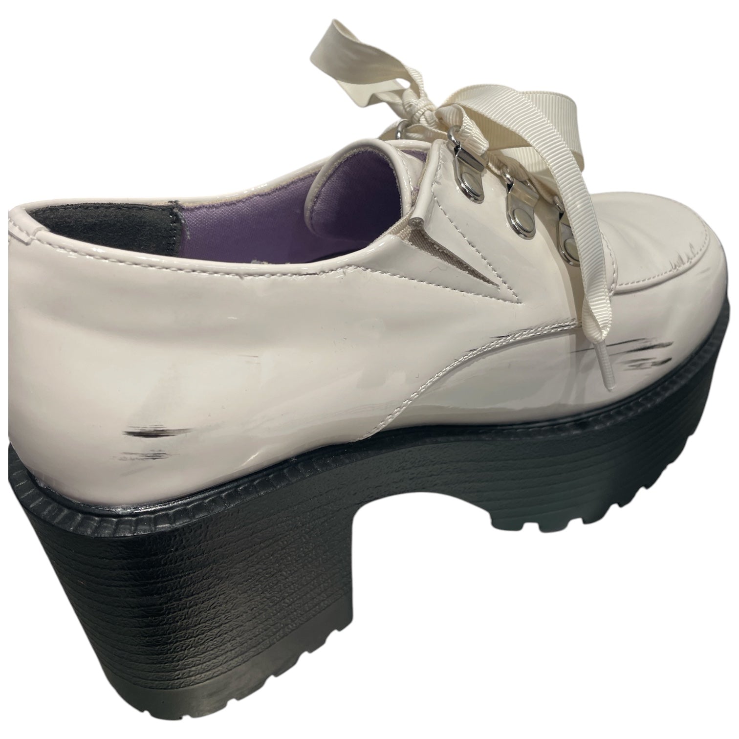 YOSUKE/Shoes/M/Leather/CRM/Chunky Heel/YOSUKE PLATFORM SHOE view 5