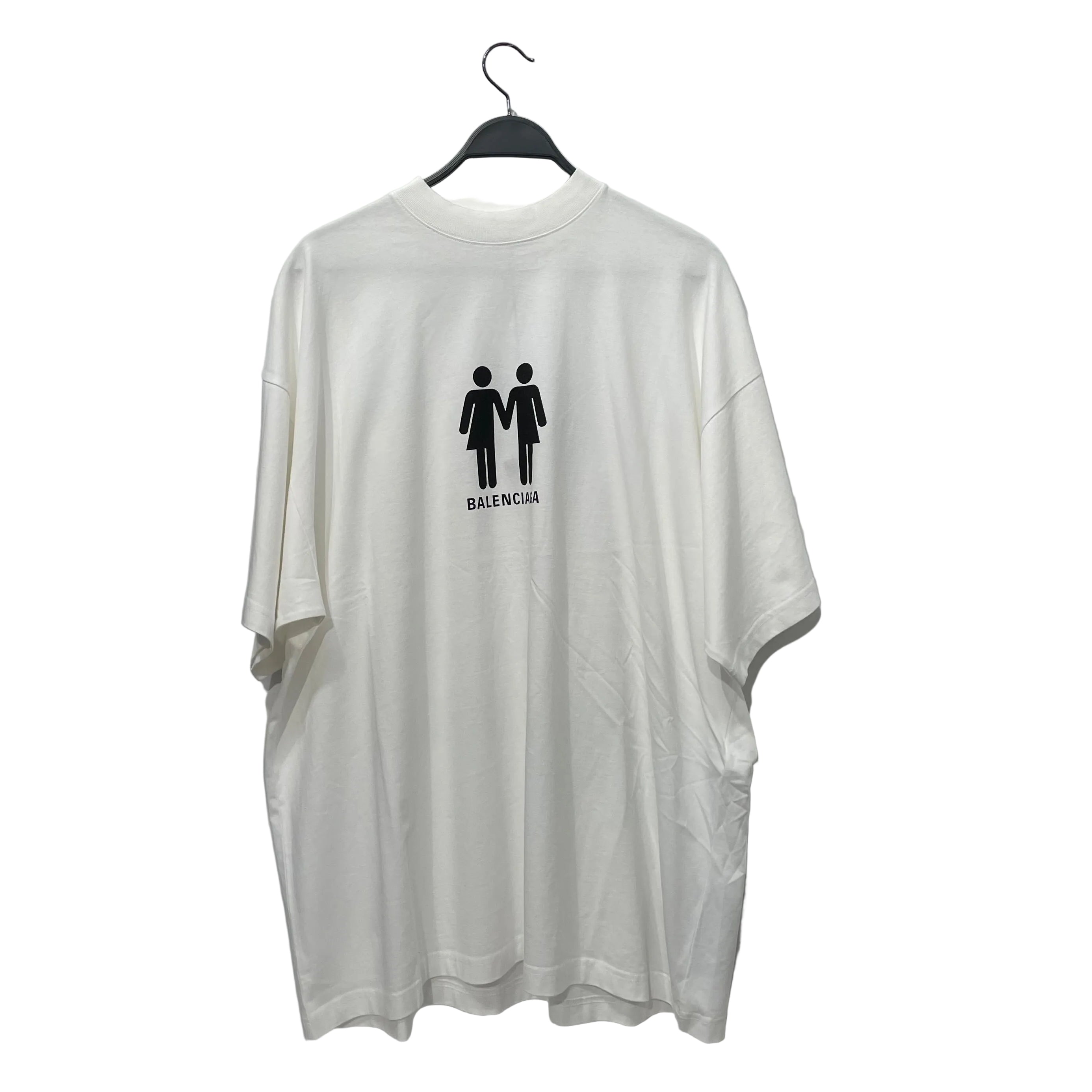 BALENCIAGA/T-Shirt/3/Cotton/WHT/2022 BOY/GIRL PRIDE view 1