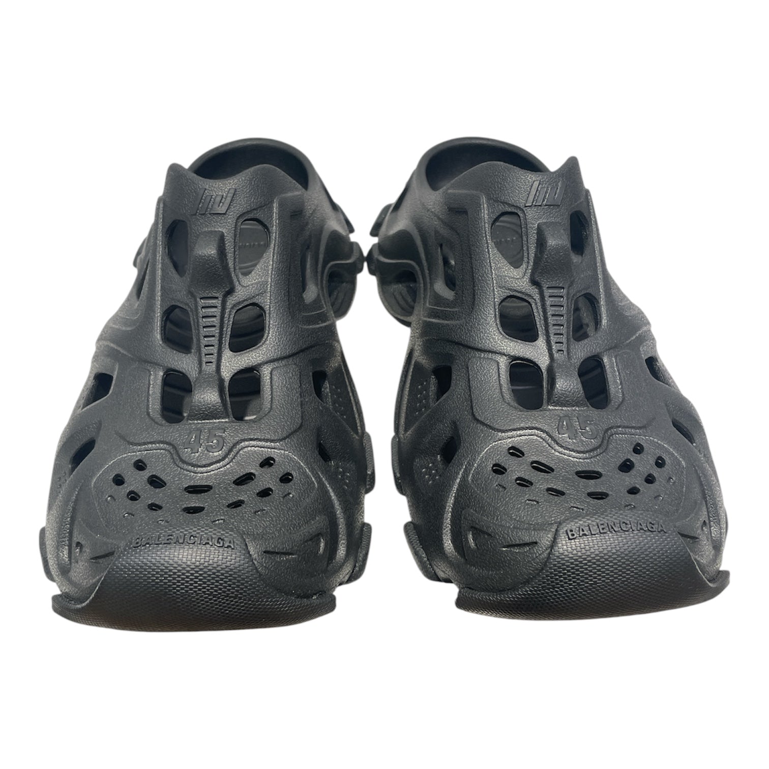 BALENCIAGA/Shoes/EU 45/BLK/SLIP ON CROC STYLE BALENCIAGE view 3