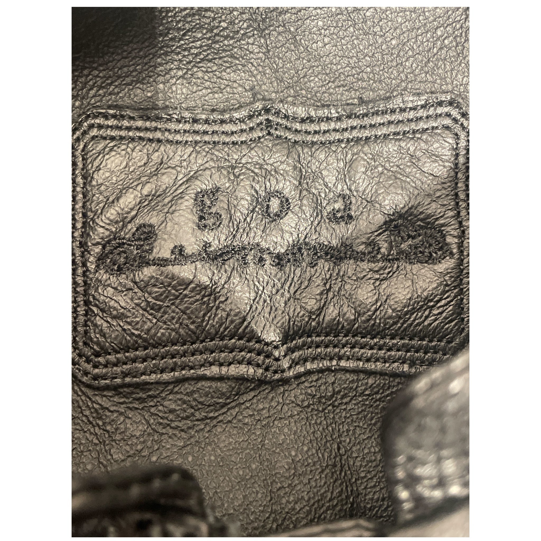 goa/Leather Jkt/Leather/BLK/Biker Jacket view 3