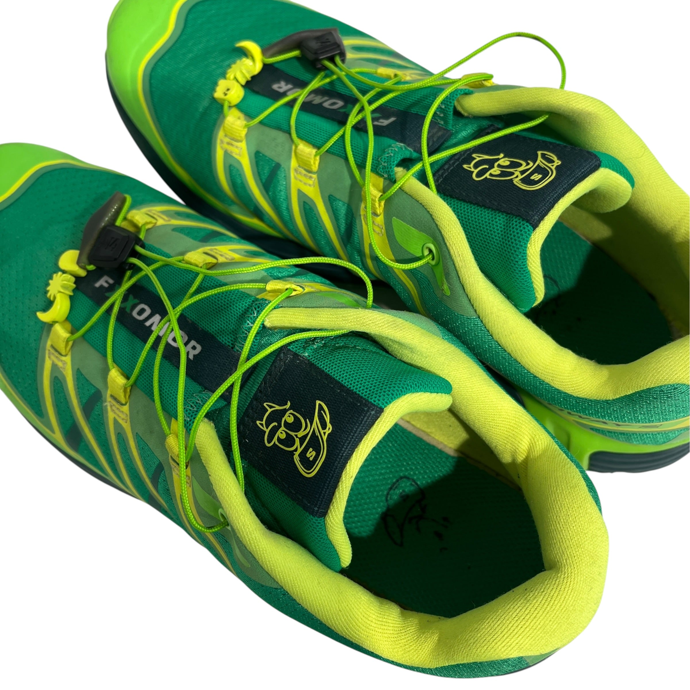 salomon/Low-Sneakers/US 9.5/Polyester/GRN/The Ferxxo XT-Pathway 2 view 3