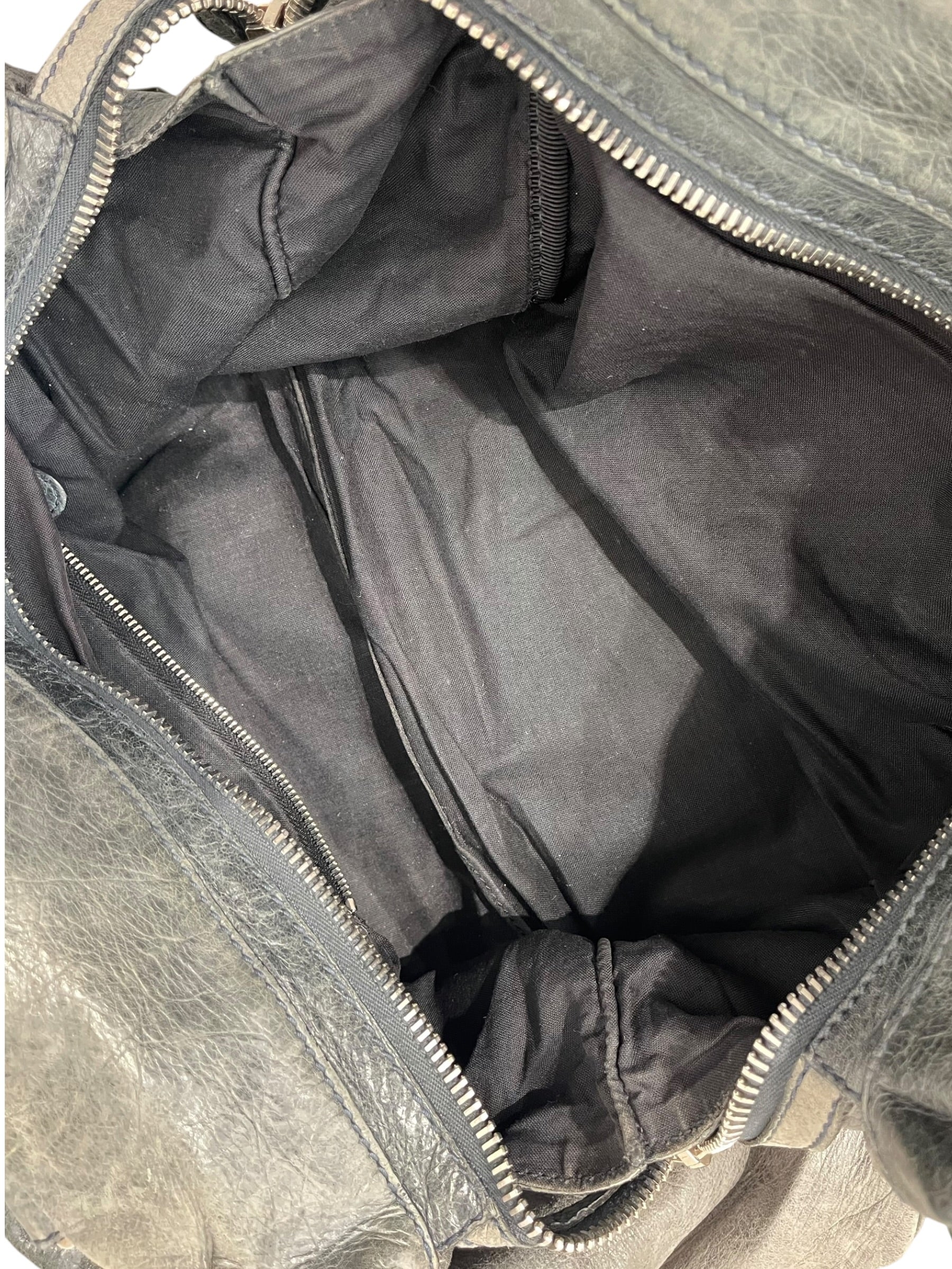 BALENCIAGA/Bag/Leather/GRY/CLASSIC GIANT CITY STUDDED BAG view 7