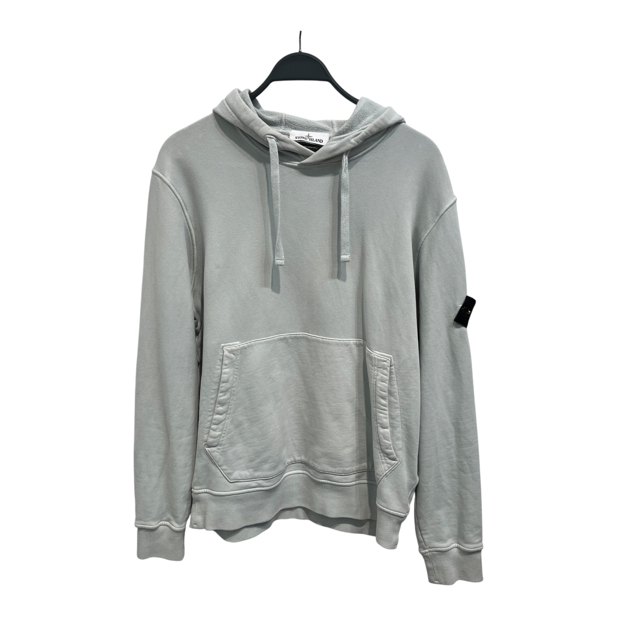 STONE ISLAND/Hoodie/XL/Cotton/GRN/arm patch view 1