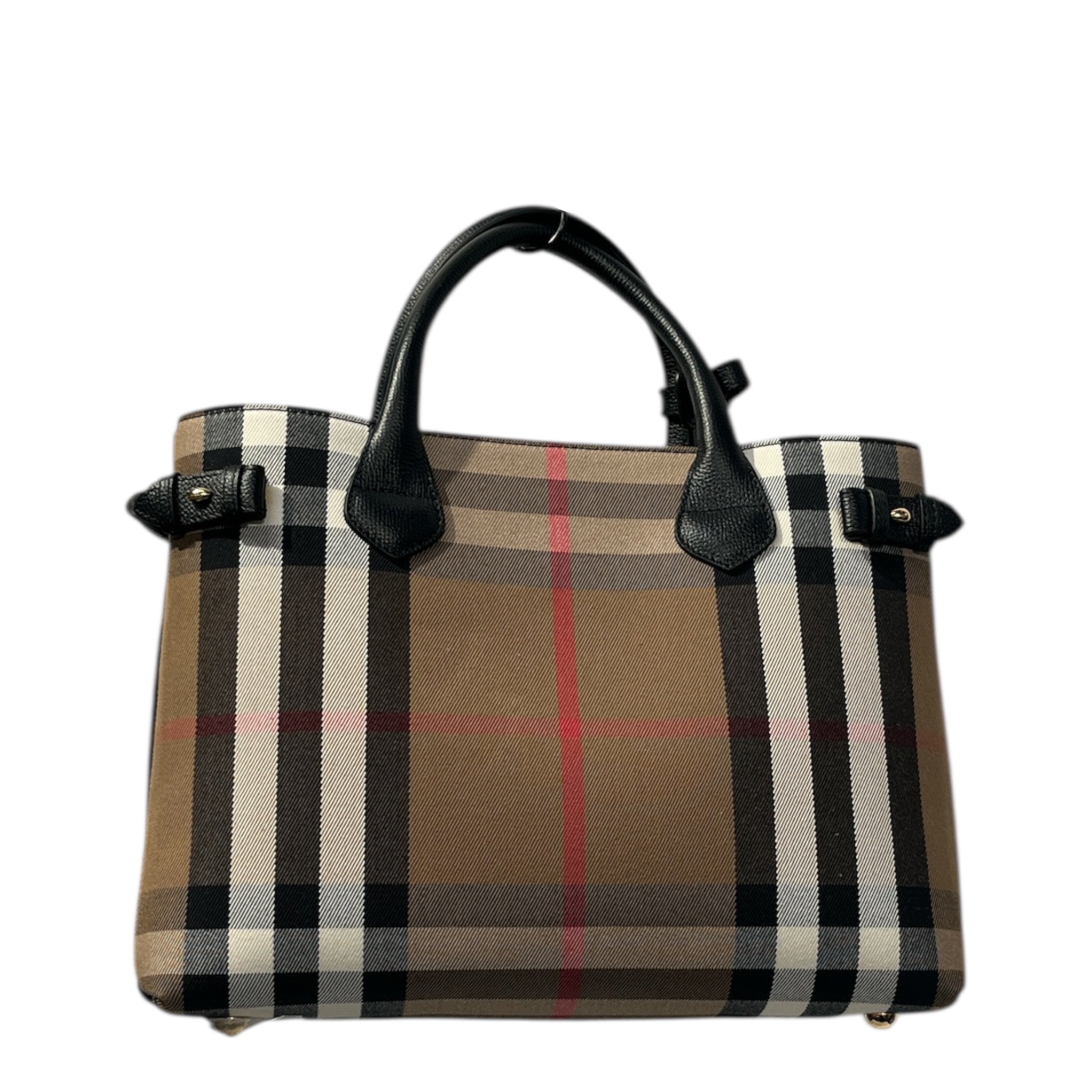 BURBERRY/Bag/Plaid/Leather/KHK/ITE11SIG view 2