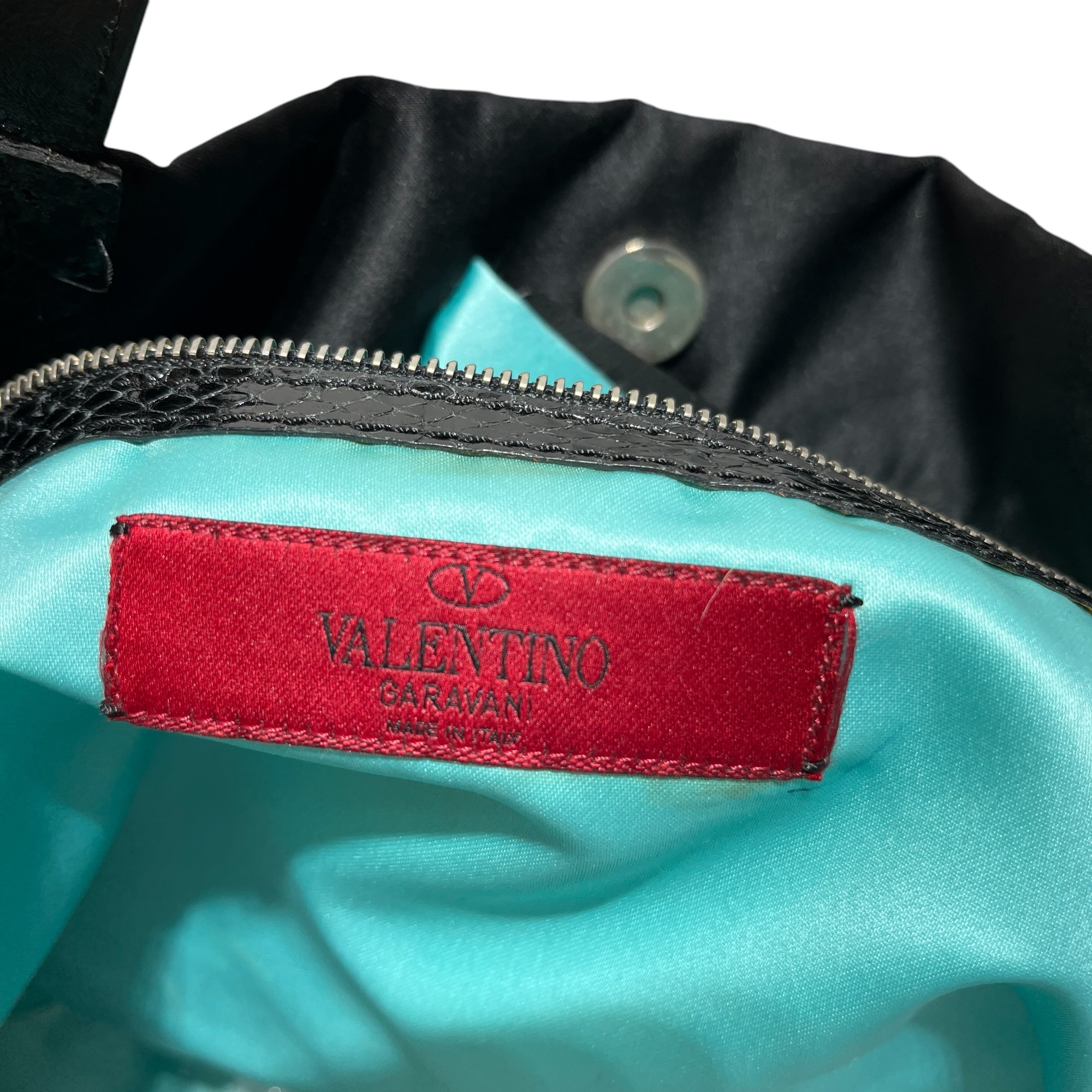 VALENTINO/Tote Bag/BLU/FEATHERED TOTE view 3