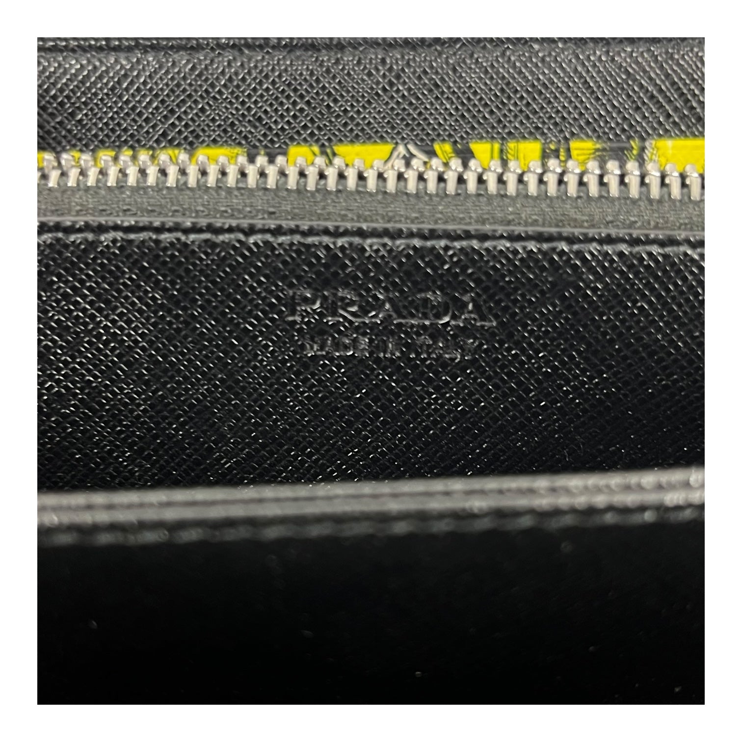 PRADA/Long Wallet/Polyester/BLK/62 view 5
