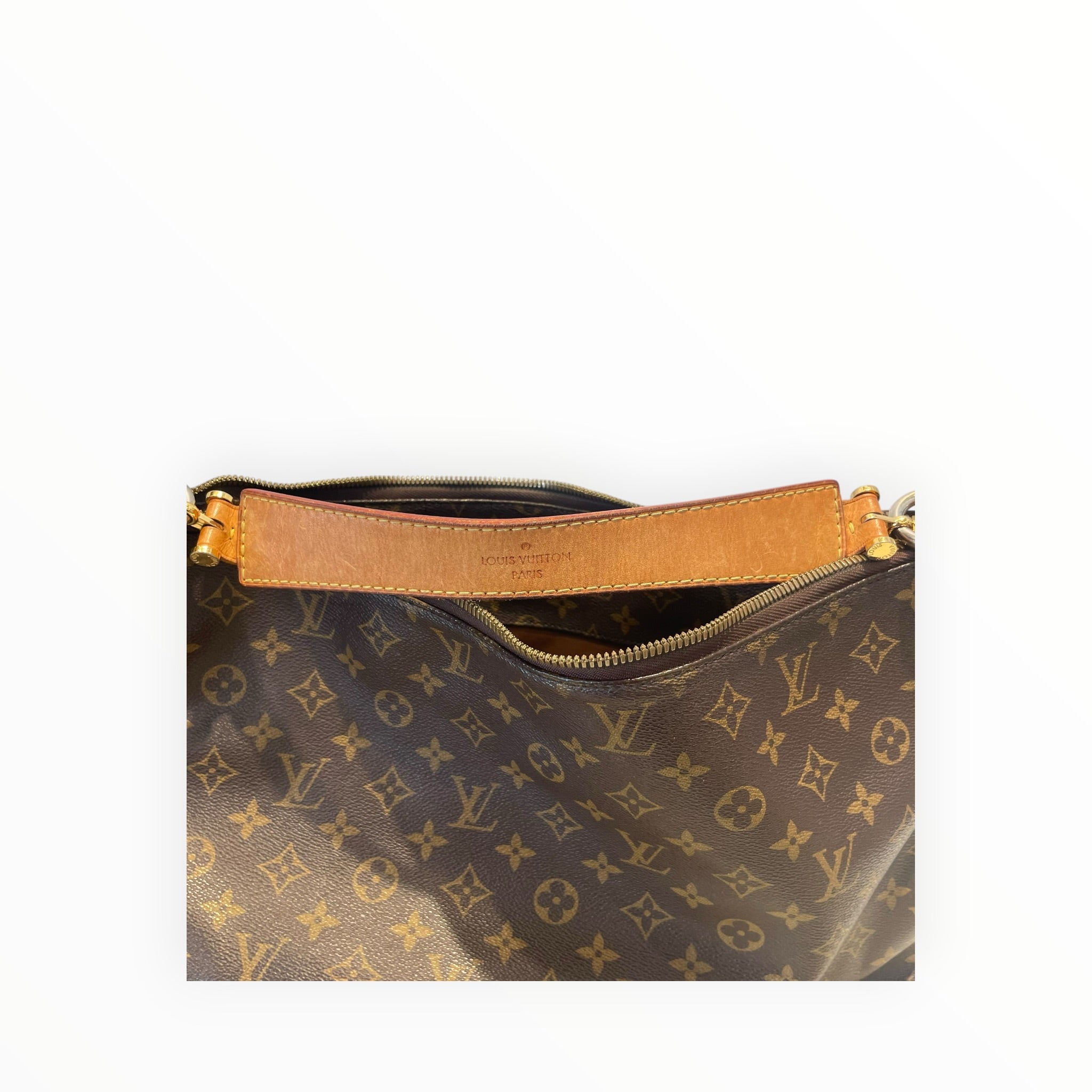 LOUIS VUITTON/Tote Bag/Leather/BRW/Sully PM view 6