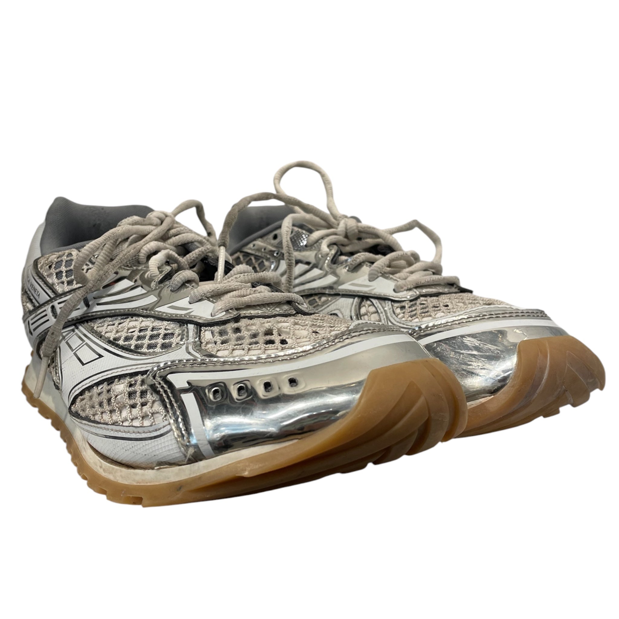 BOTTEGA VENETA/Low-Sneakers/EU 44/SLV/orbit view 1